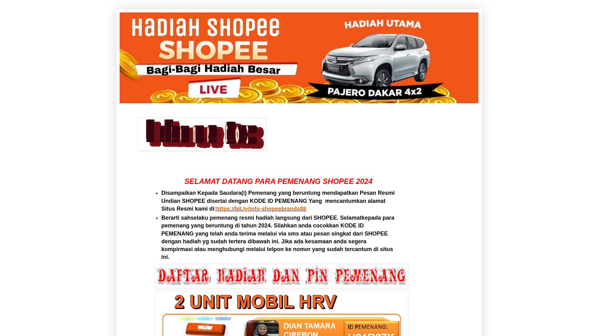 Screenshot of info-shopeebrands88.blogspot.com