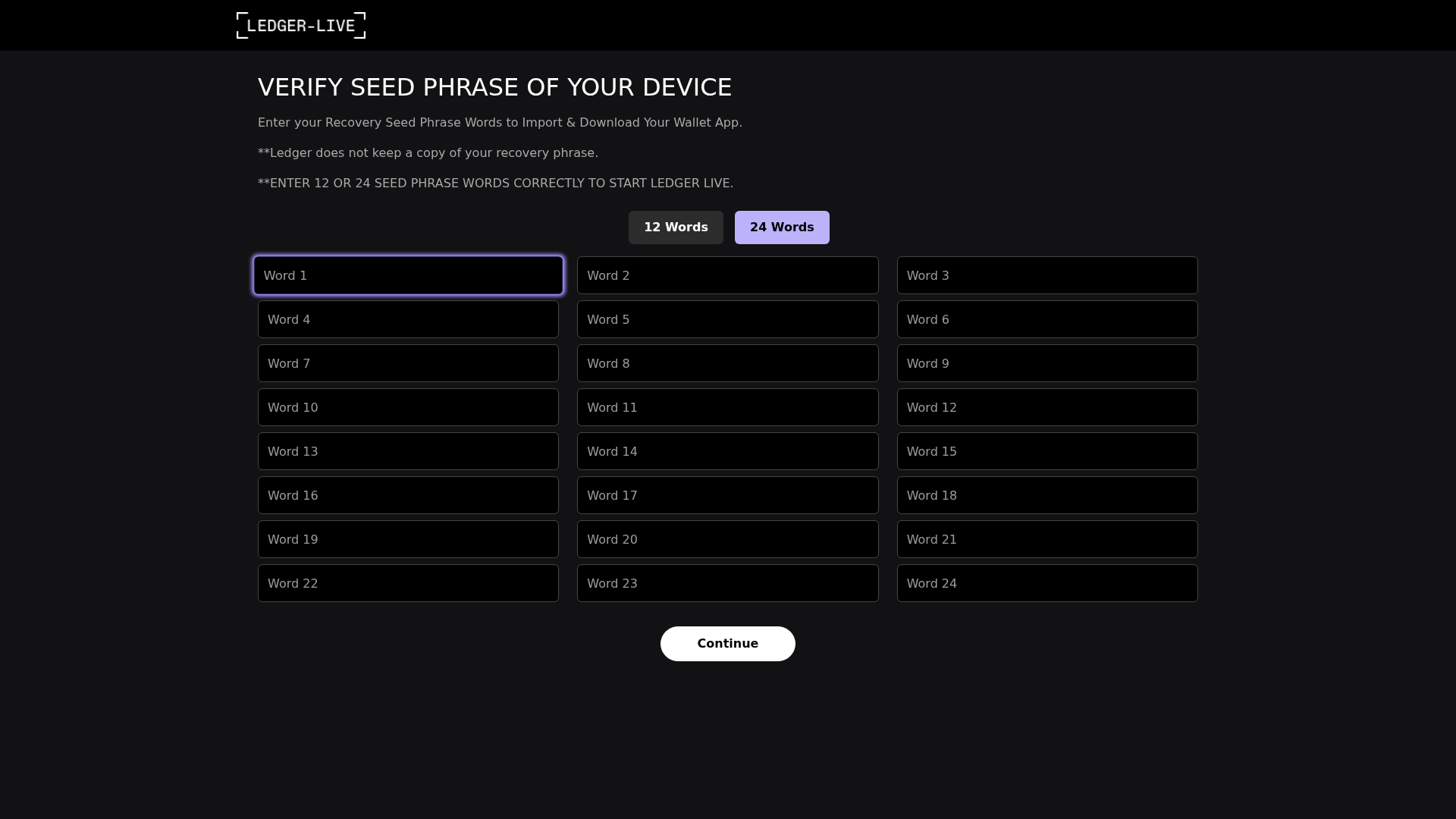 Screenshot of support-ledger-help-desk-login-nano-navy.vercel.app