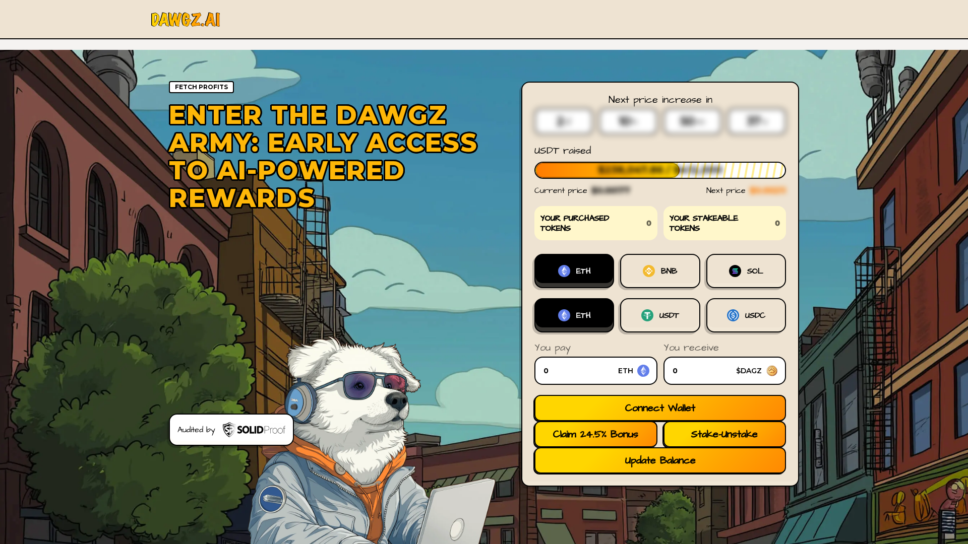 Screenshot of dawgz-web3.pages.dev