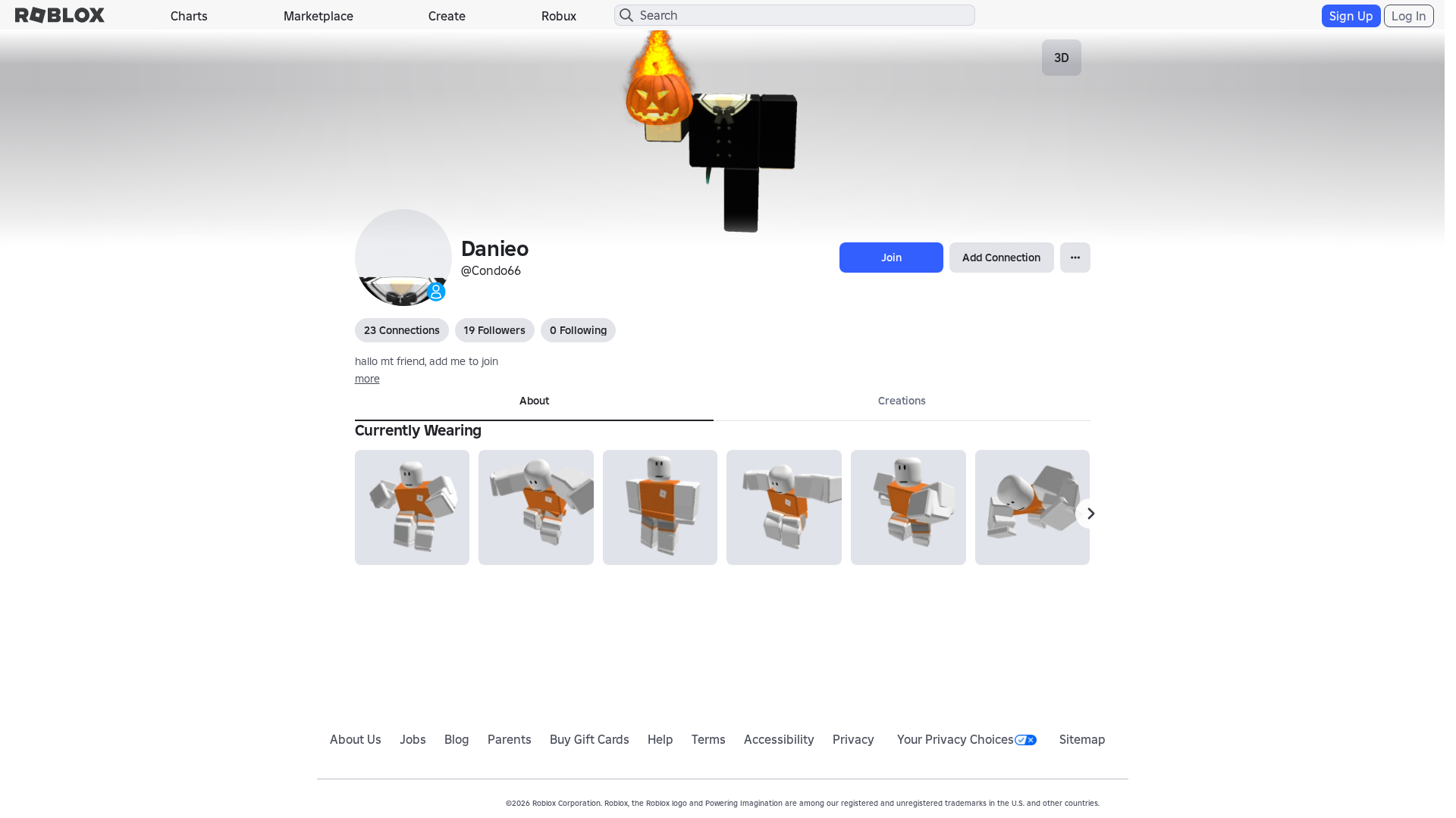 Screenshot of www.roblox.ly