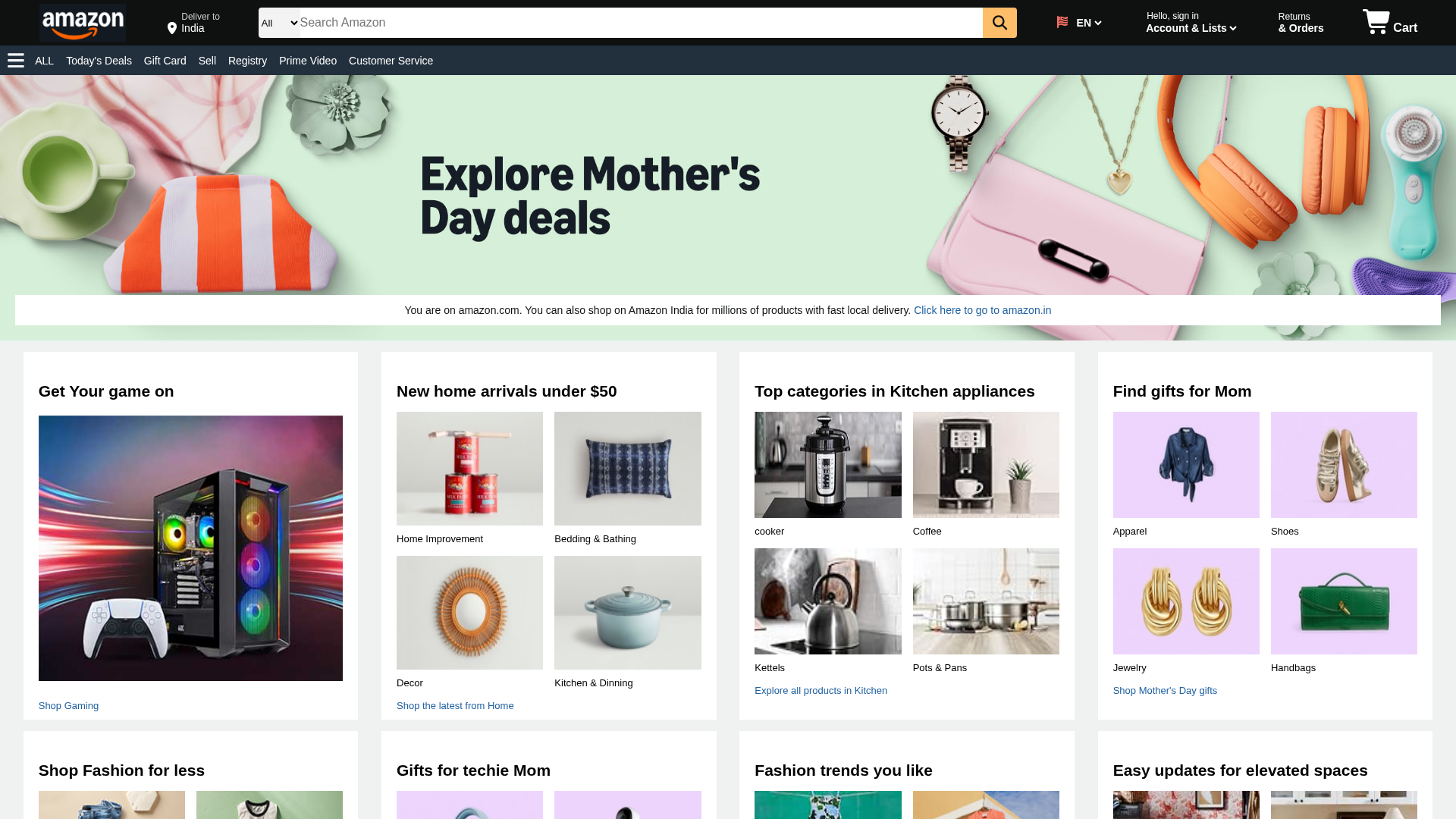 Screenshot of amazon-clone-silk-alpha.vercel.app