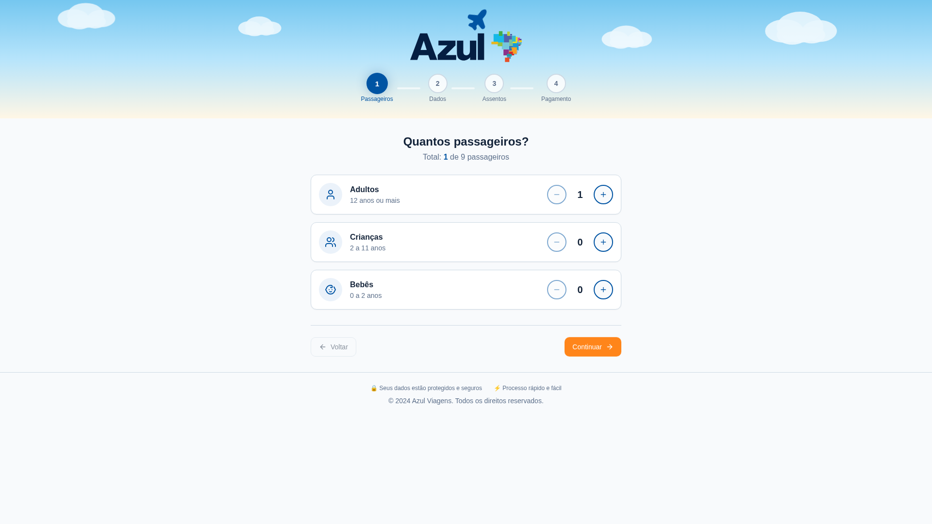 Screenshot of appreservaairlinesbrasil.com