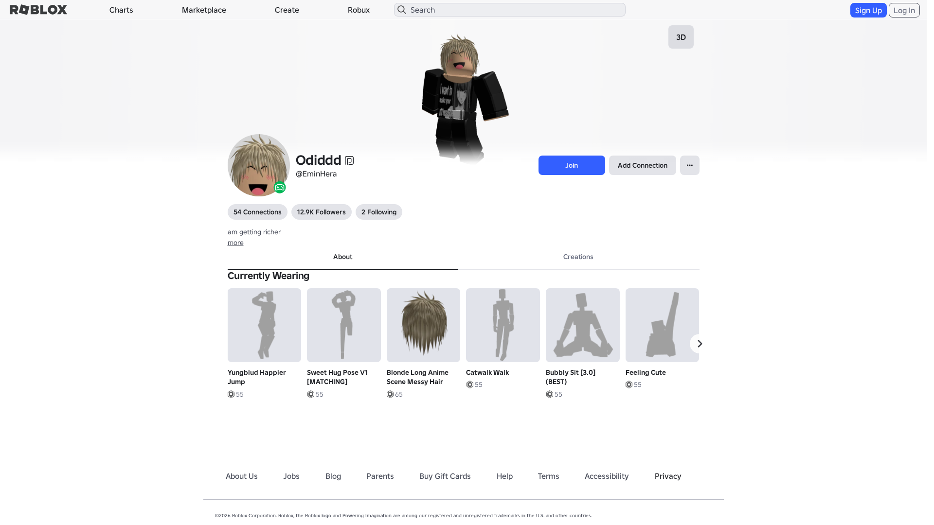 Screenshot of www.roblox.com.ml
