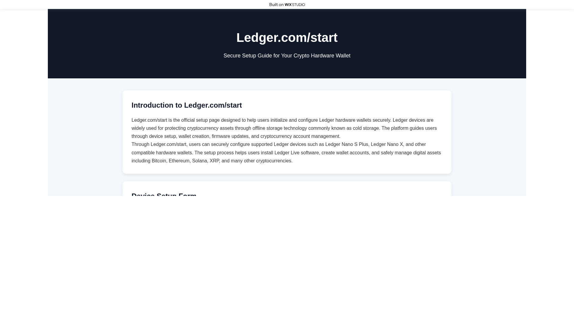 Screenshot of homeapp-legera.wixstudio.com