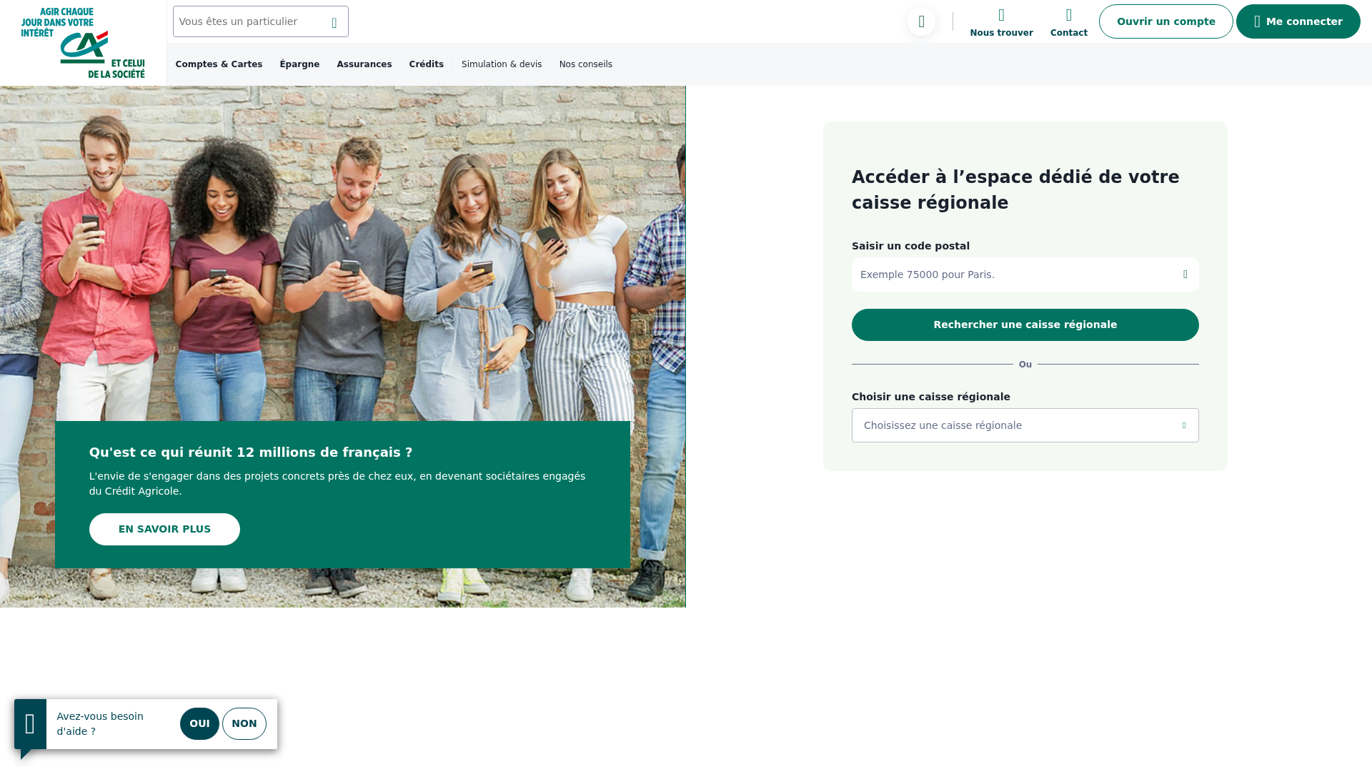 Screenshot of credit-agricole-filtre-exagone.iceiy.com