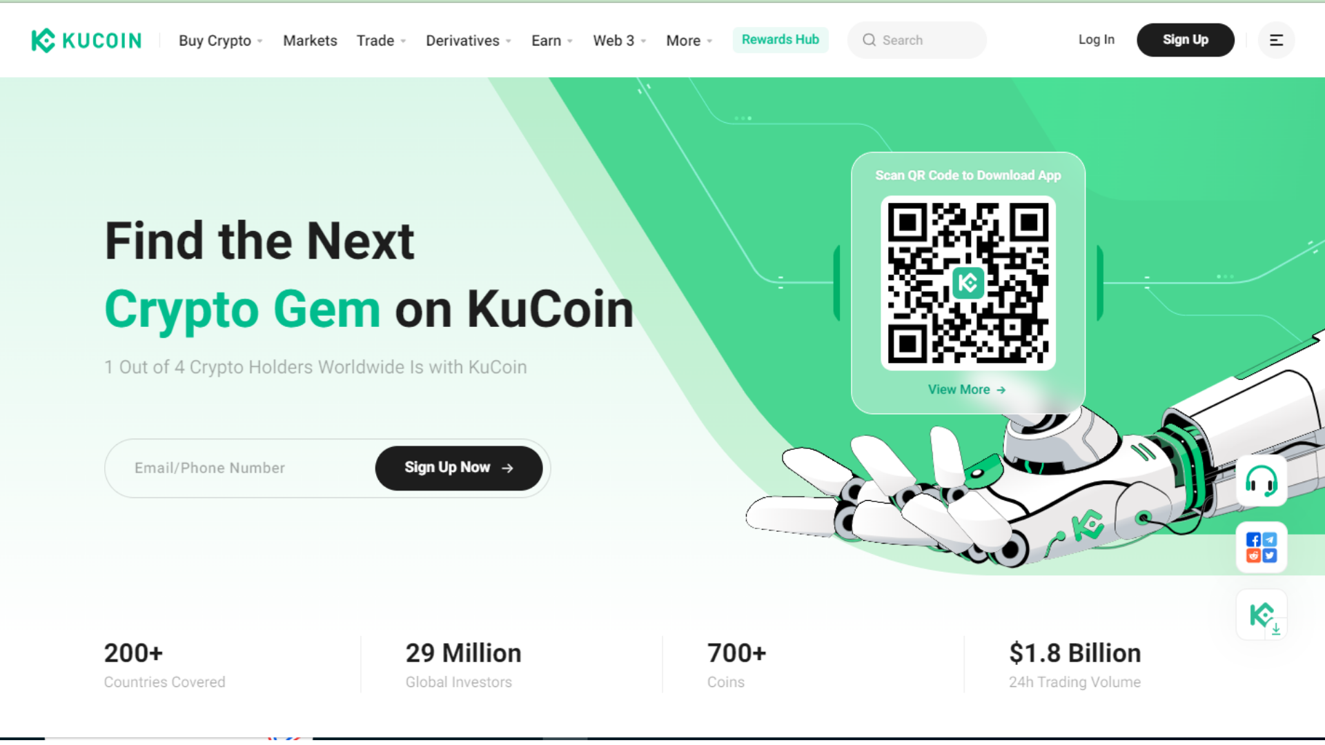 Screenshot of kucoinnlogenz.webflow.io