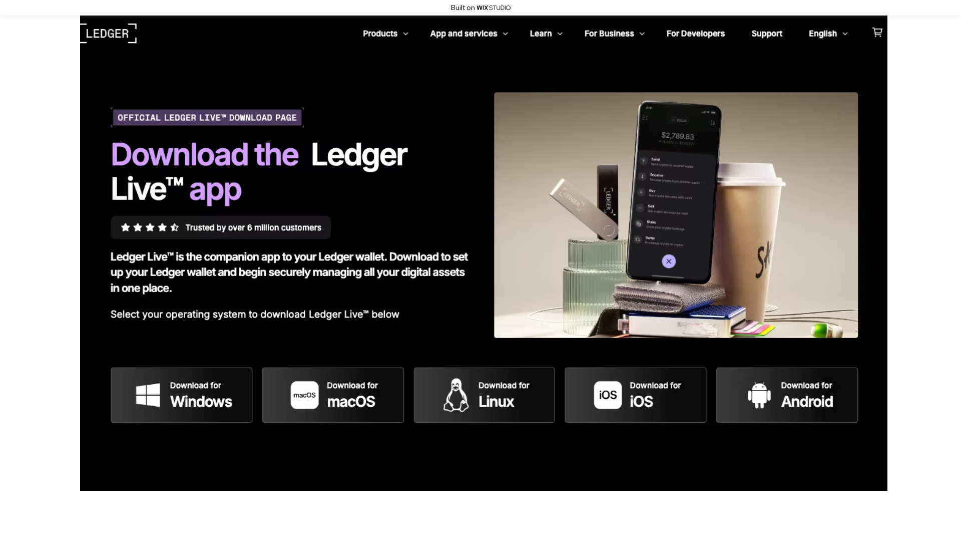 Screenshot of ledge-constart.wixstudio.com