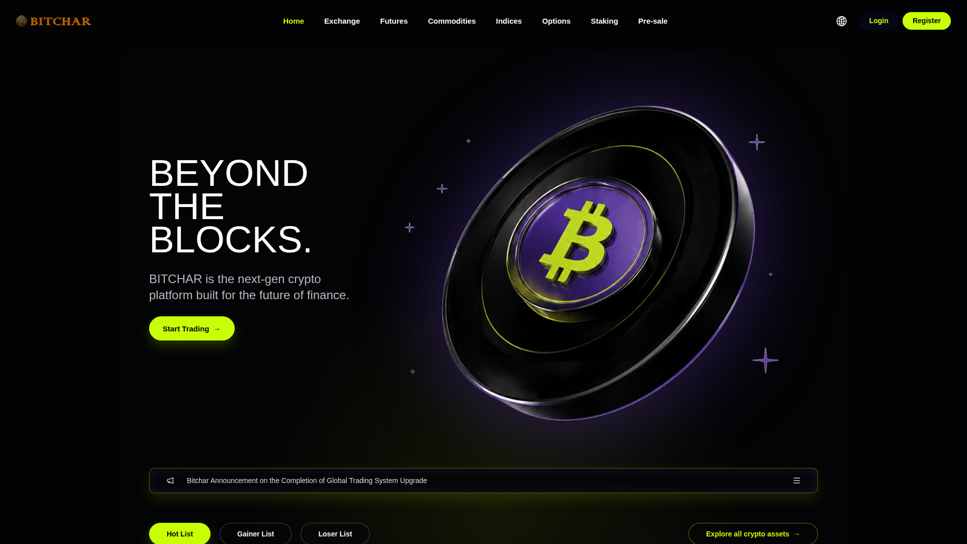 Screenshot of bitcharplus.com