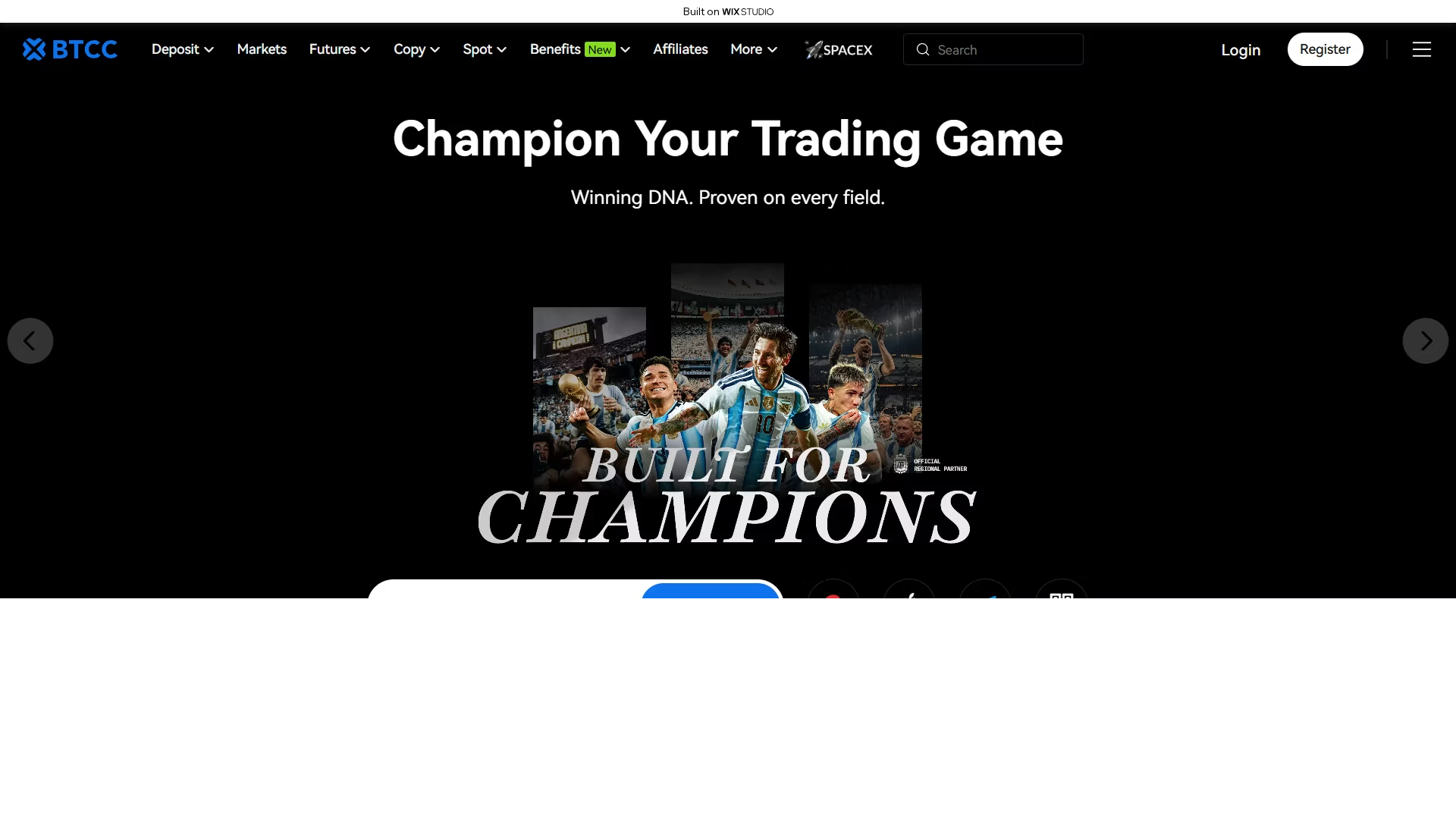 Screenshot of metreora.wixstudio.com