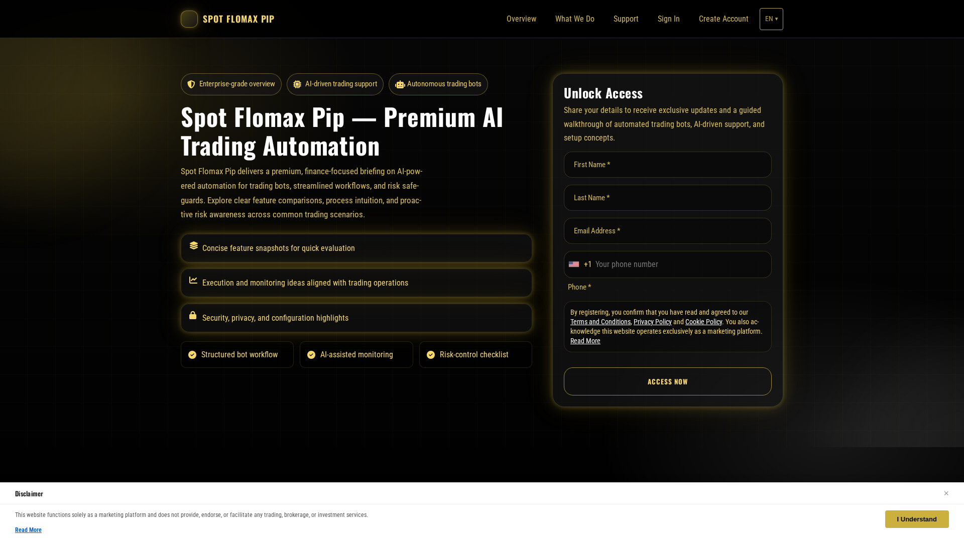 Screenshot of spotflomax-pip.pro