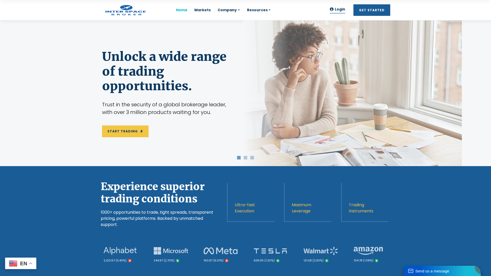 Screenshot of interspacebroker.com