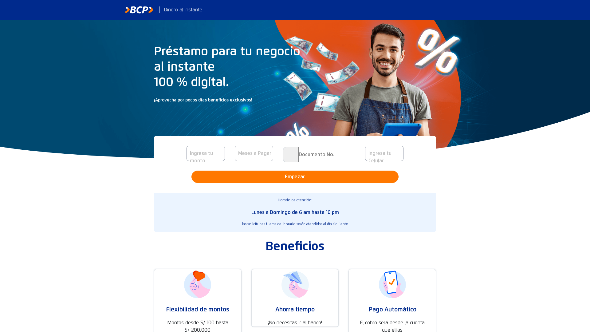 Screenshot of plataformabcponline.com