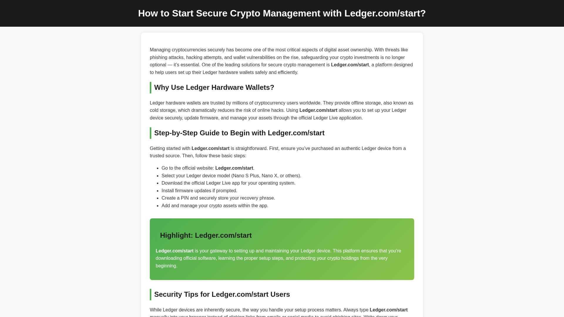 Screenshot of ladgr-comm-start.pages.dev