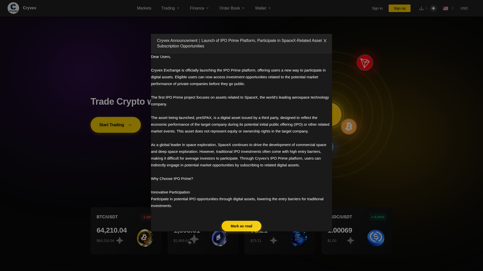 Screenshot of cry-vex.com