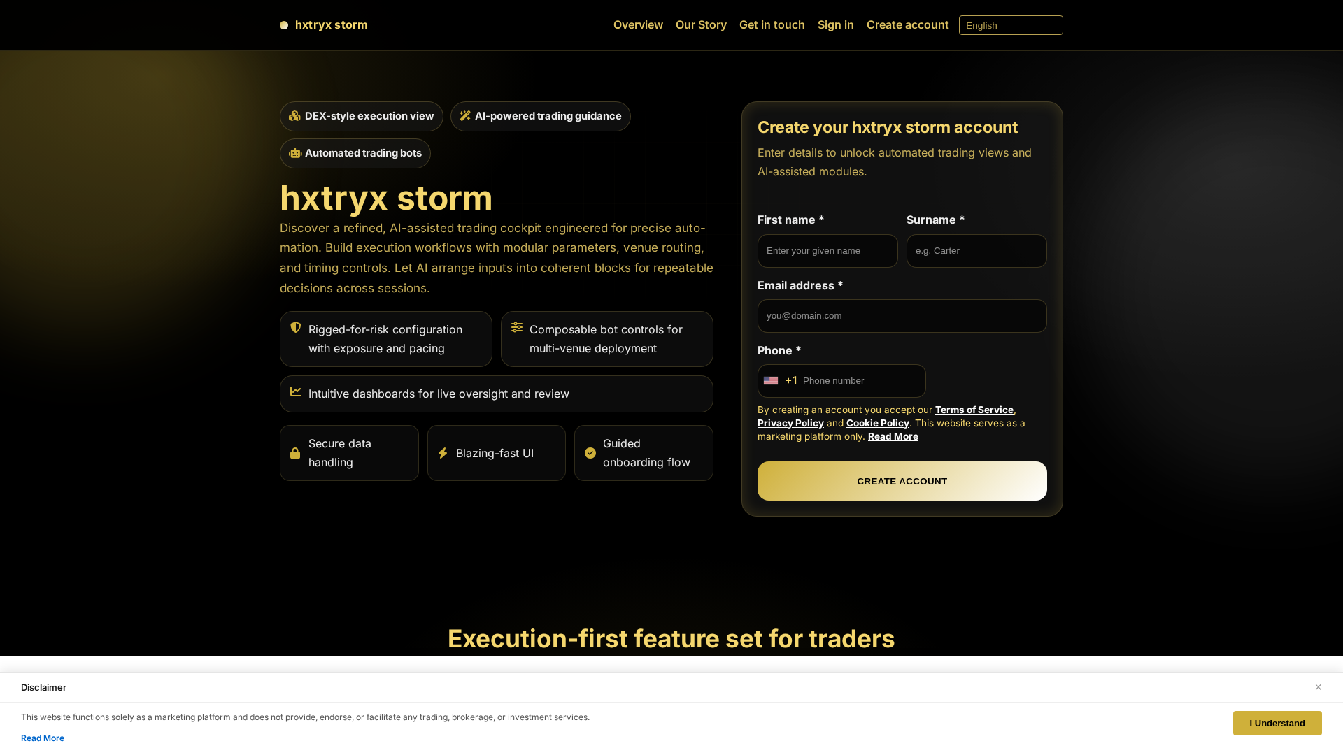 Screenshot of hxtryxstorm.pro