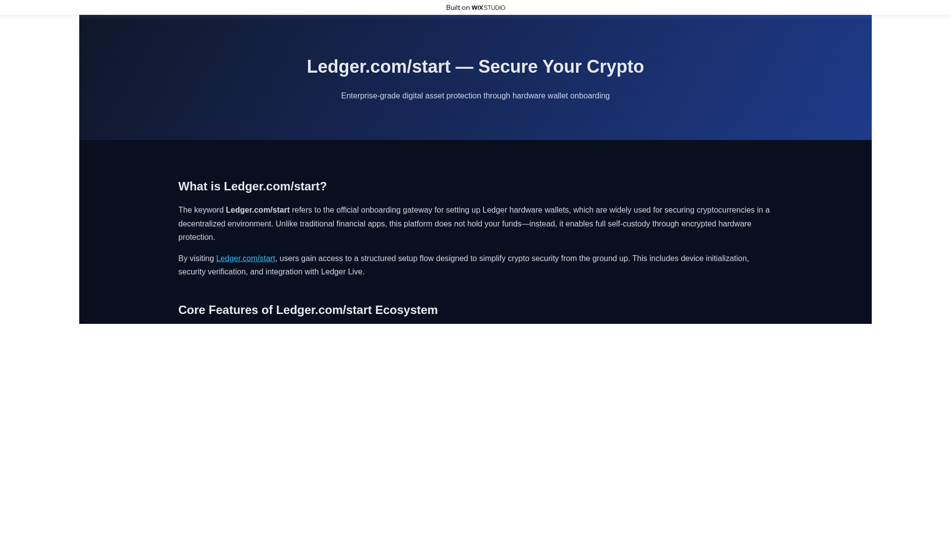 Screenshot of start-ledgrcom-cdn.wixstudio.com