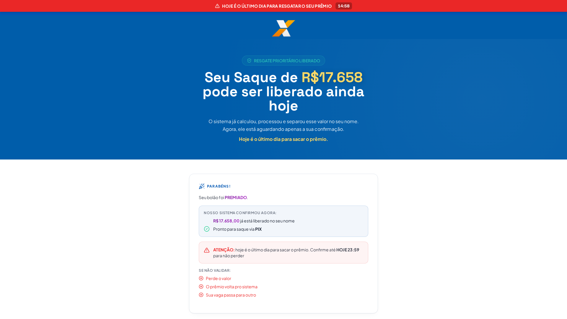 Screenshot of premioliberado.com