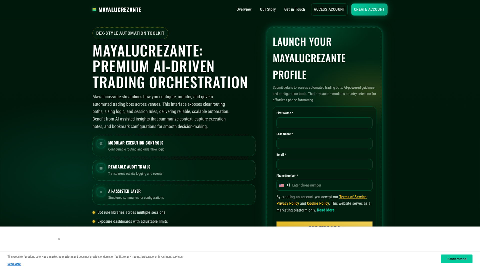 Screenshot of mayalucrezante.pro