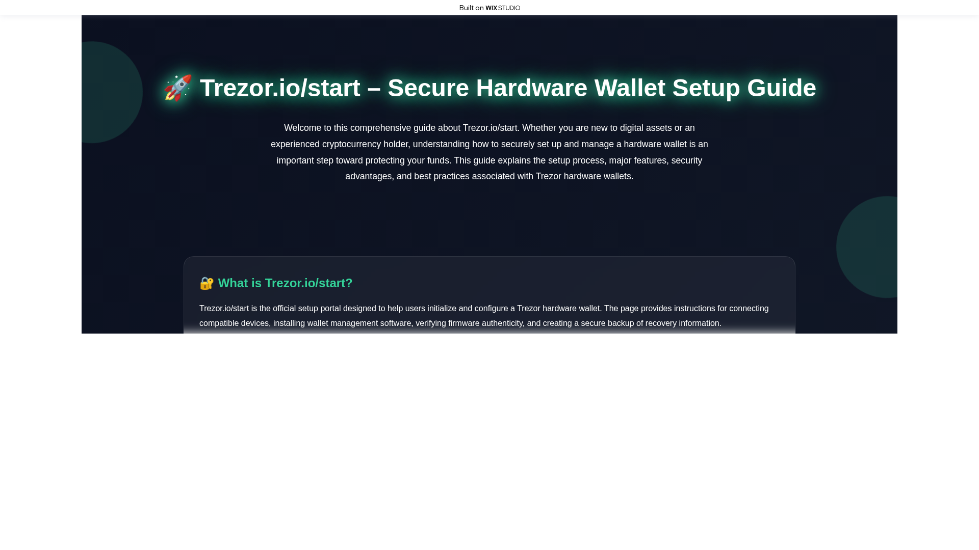 Screenshot of en-trxore-cdm.wixstudio.com