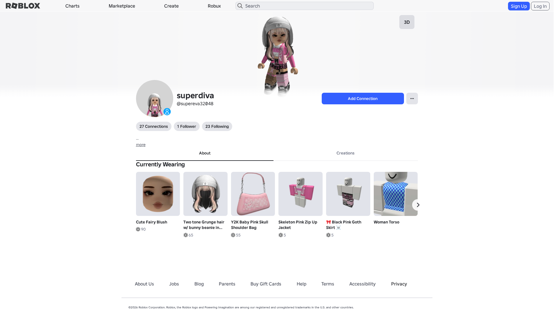 Screenshot of www.roblox.com.am