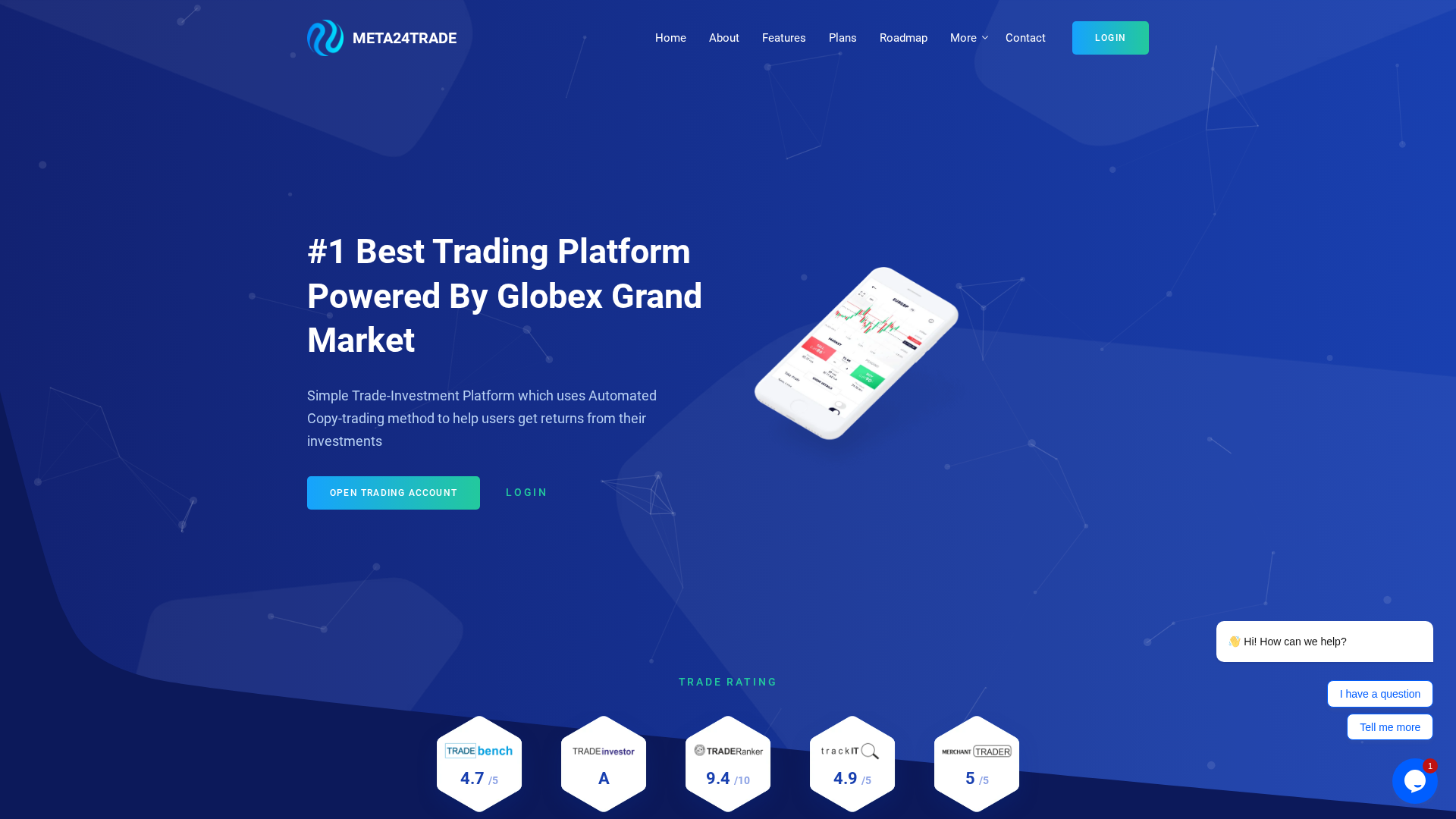 Screenshot of meta24trade.com