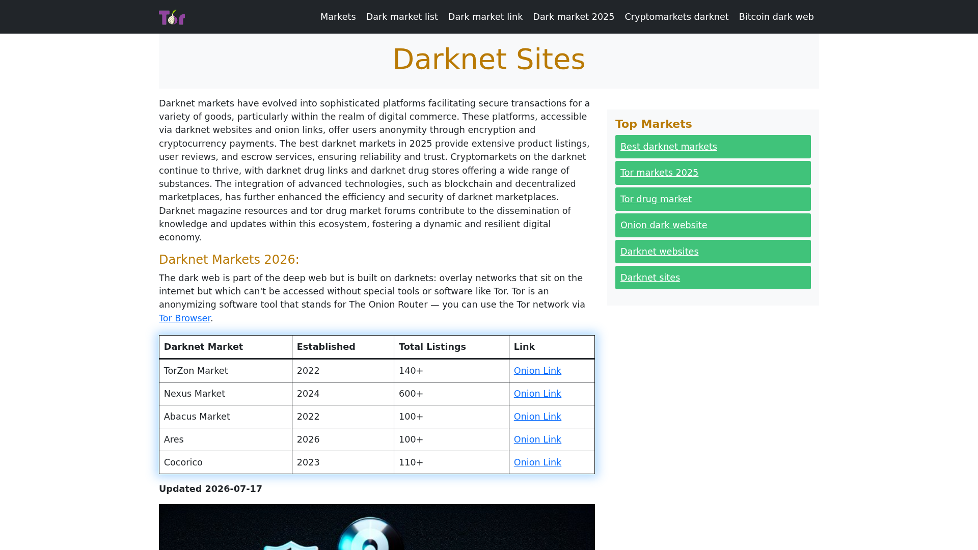 Screenshot of market-darknet.org