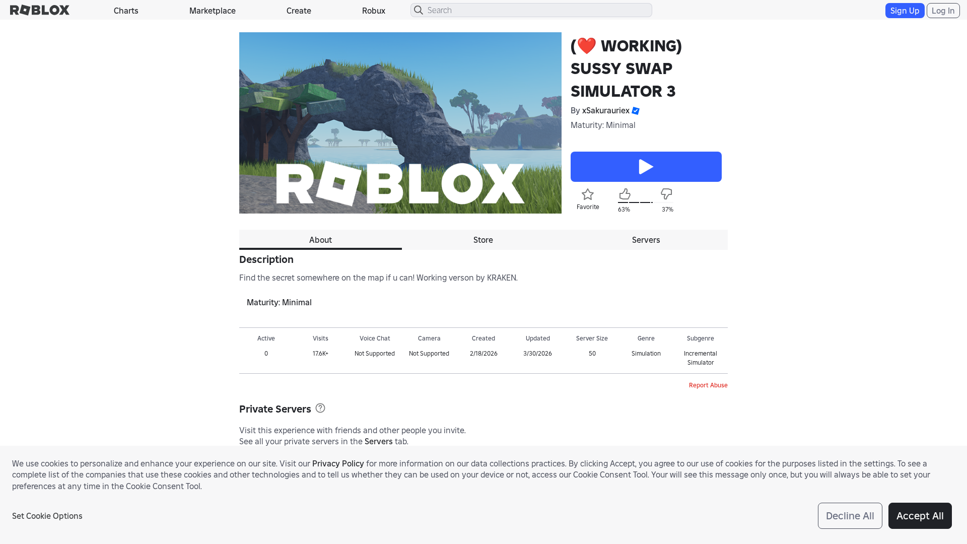 Screenshot of robiox.com.ve
