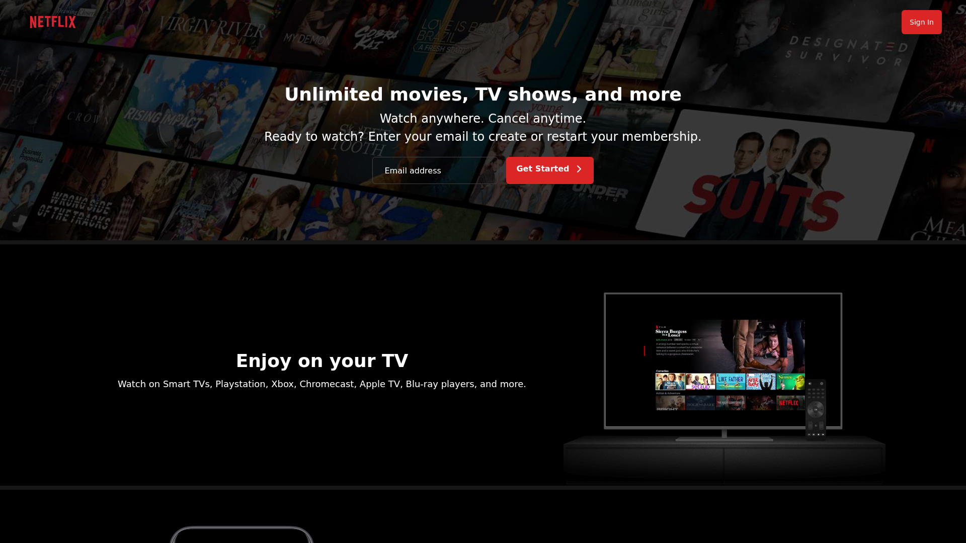 Screenshot of www.netflix-clone-nextjs.vercel.app