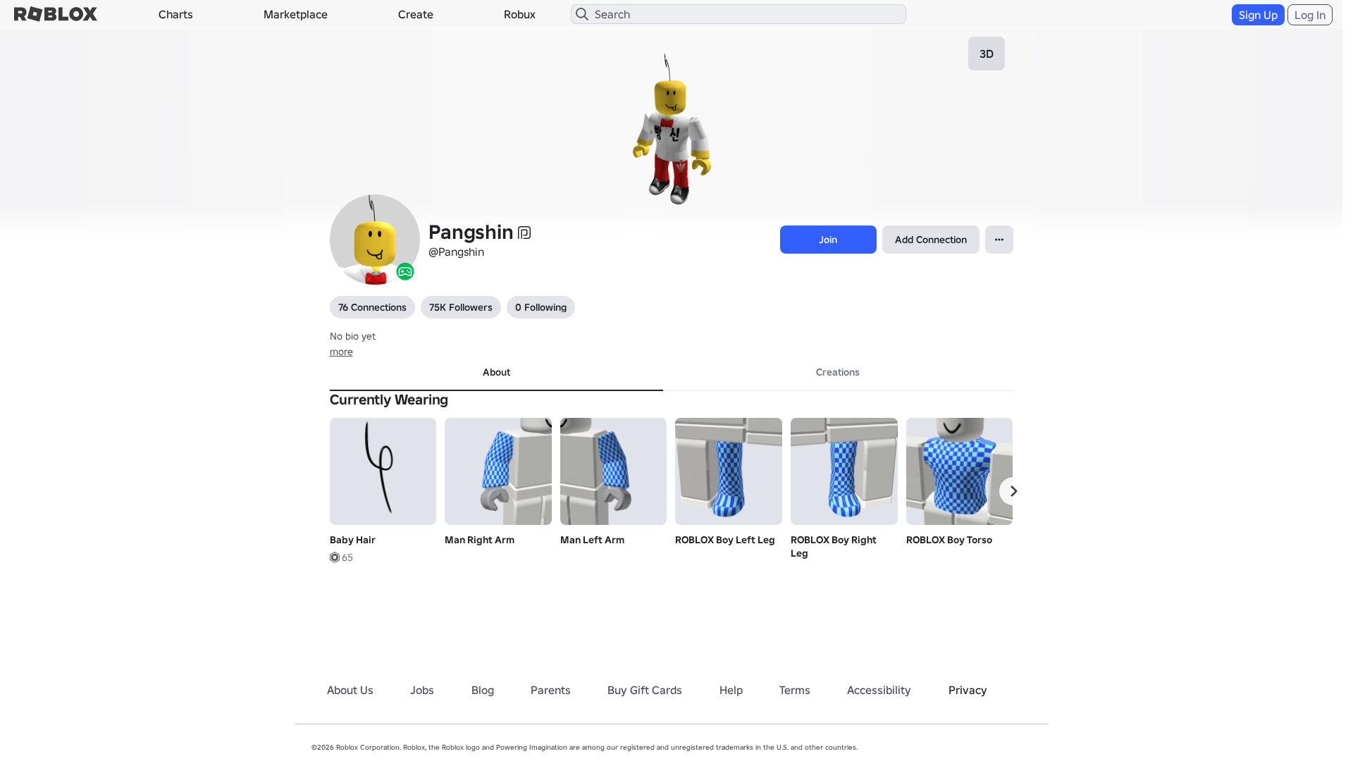 Screenshot of www.roblox.com.ml