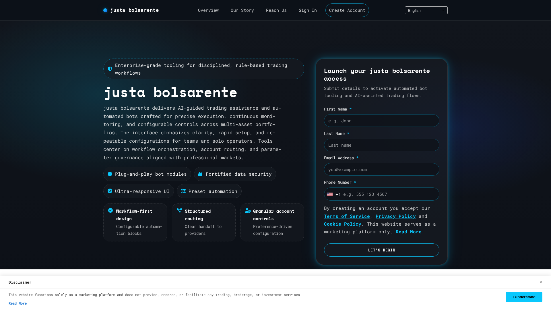 Screenshot of justabolsarente.pro