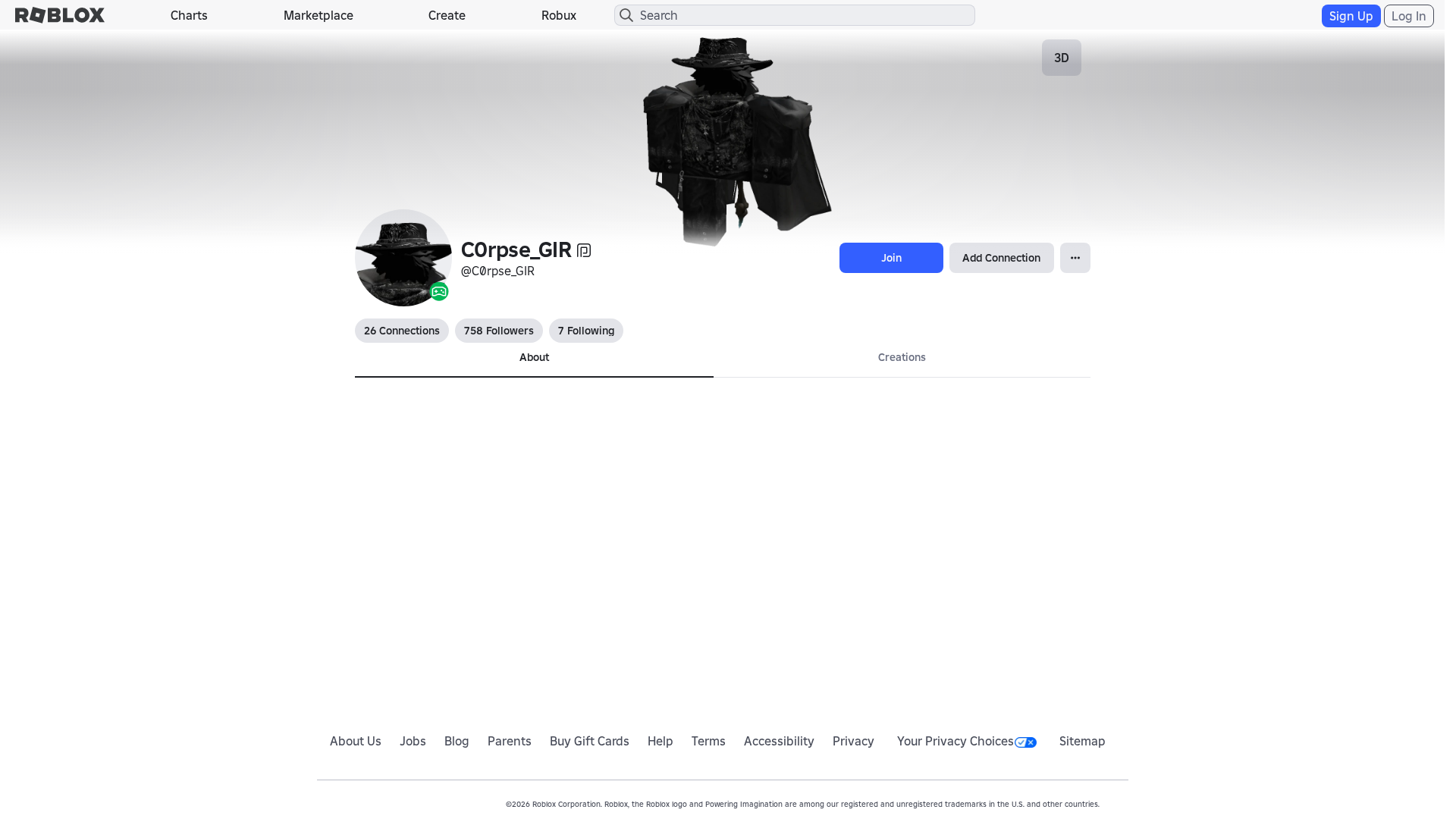 Screenshot of www.roblox.com.gr