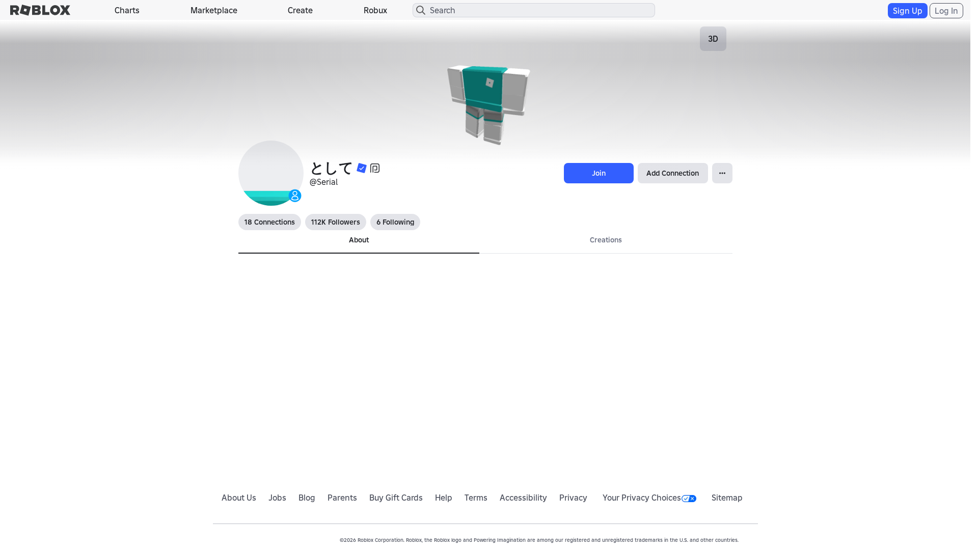 Screenshot of www.roblox.com.bi