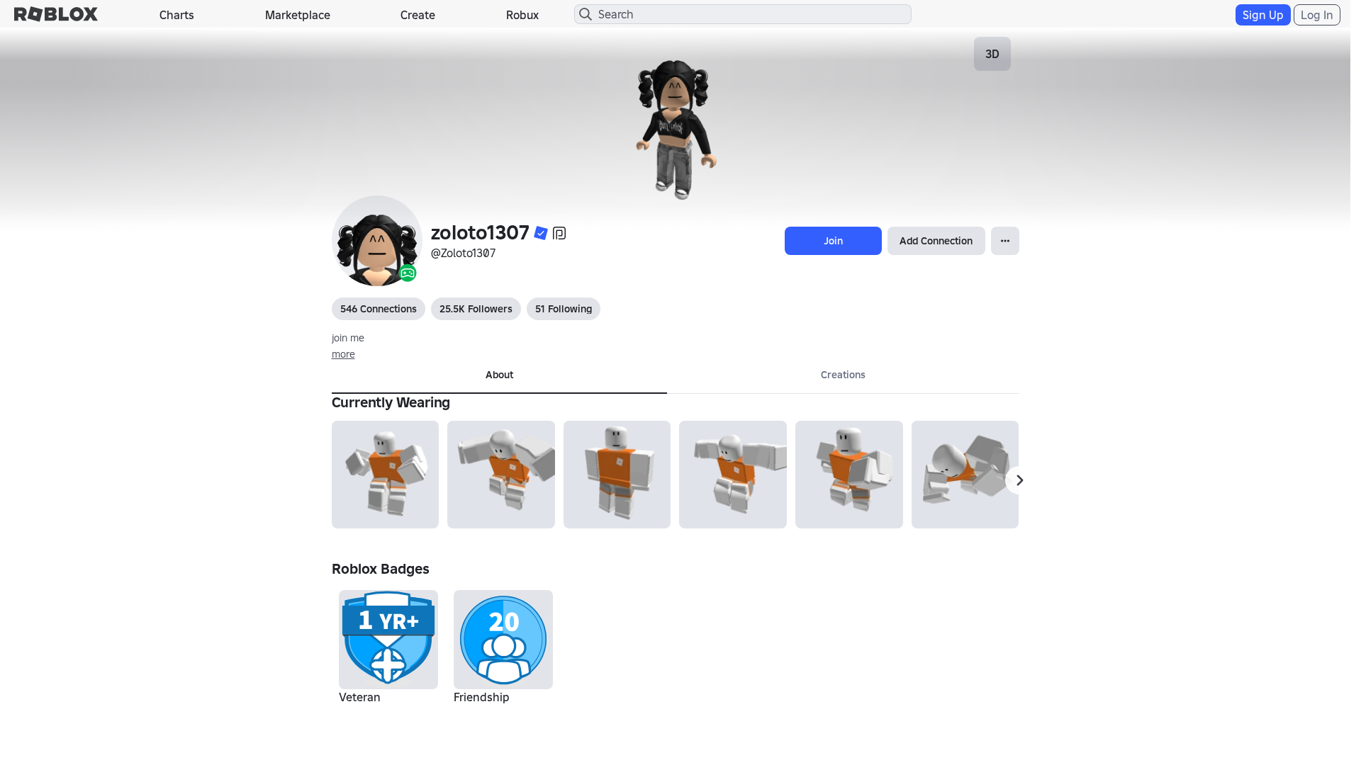 Screenshot of www.roblox.com.mu
