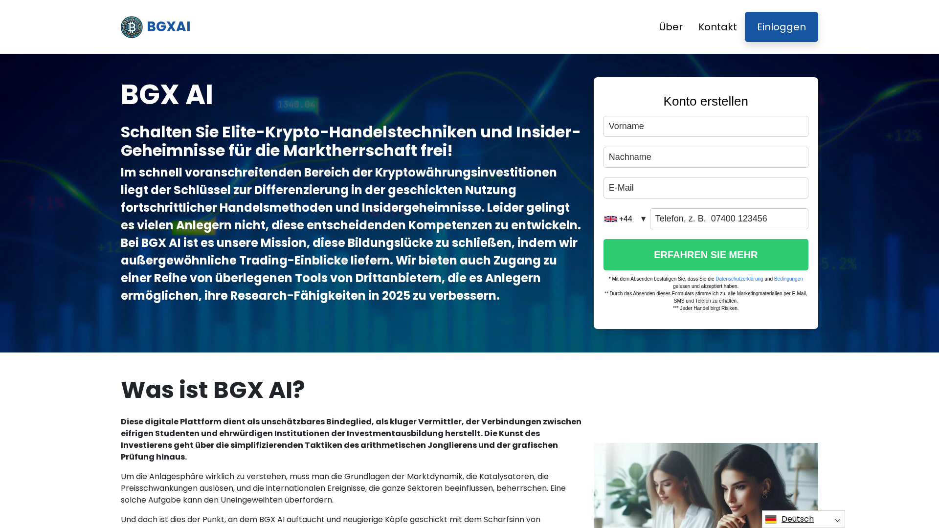Screenshot of bgxai.info