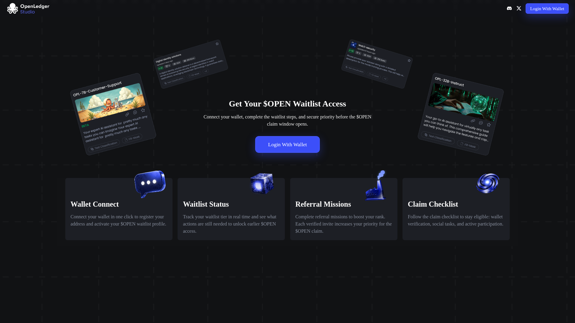 Screenshot of opnledger.xyz