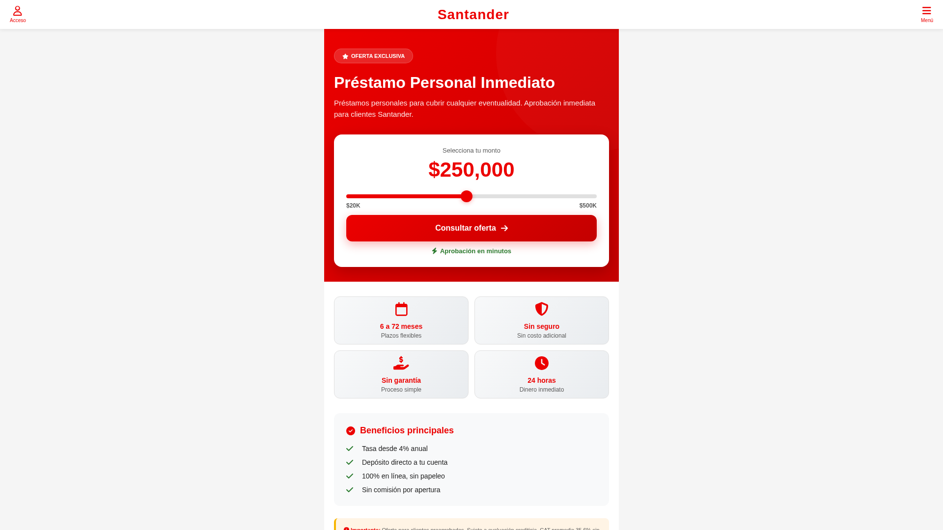 Screenshot of solicitarahora.webcindario.com