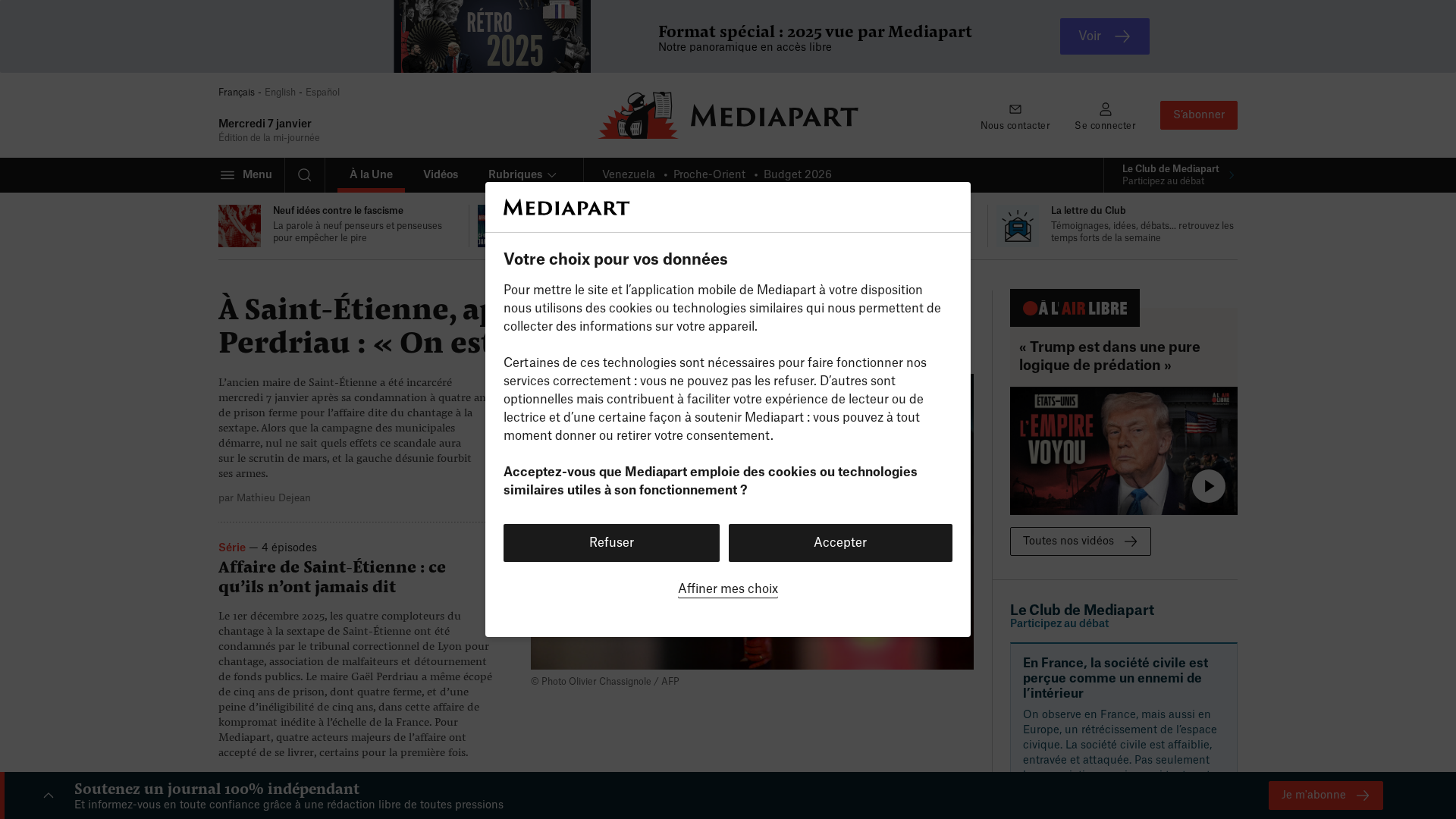 Screenshot of www.lavozdelaranda.es