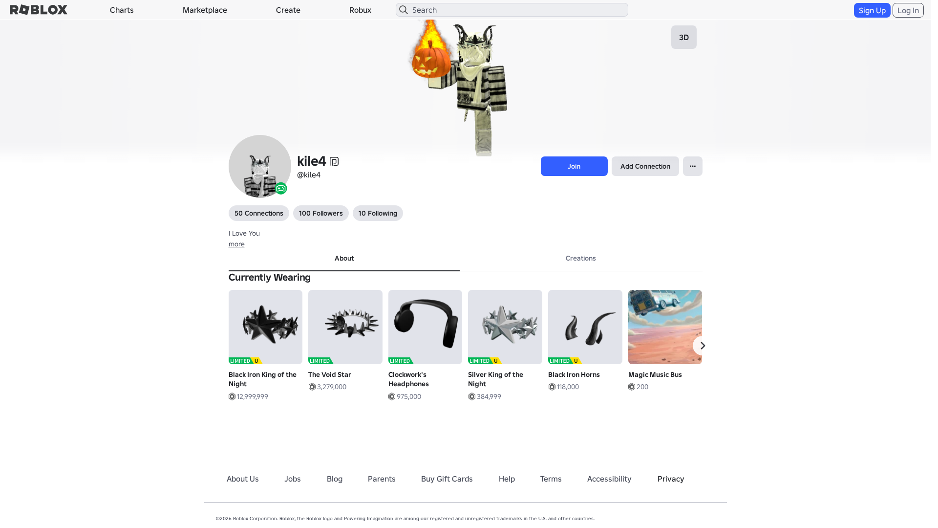 Screenshot of www.roblox.com.ml