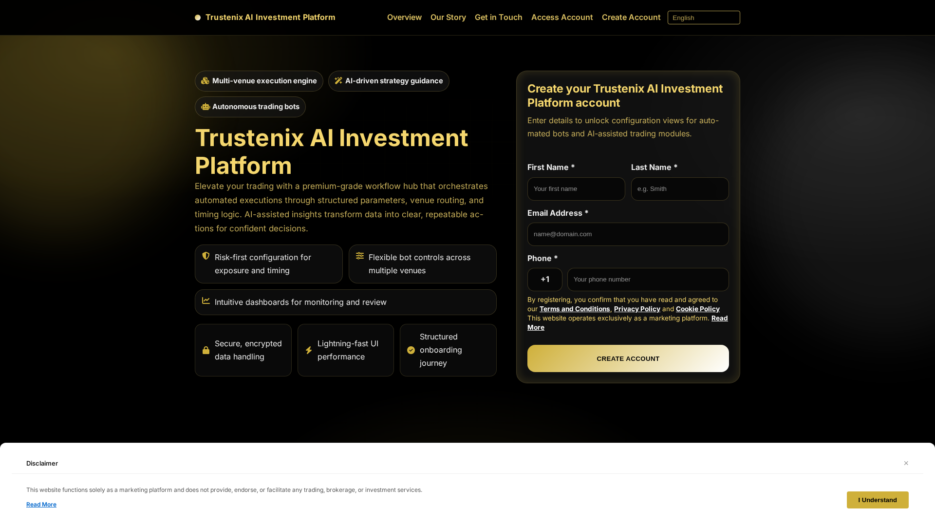 Screenshot of trustenixaibefektetesiplatform.pro