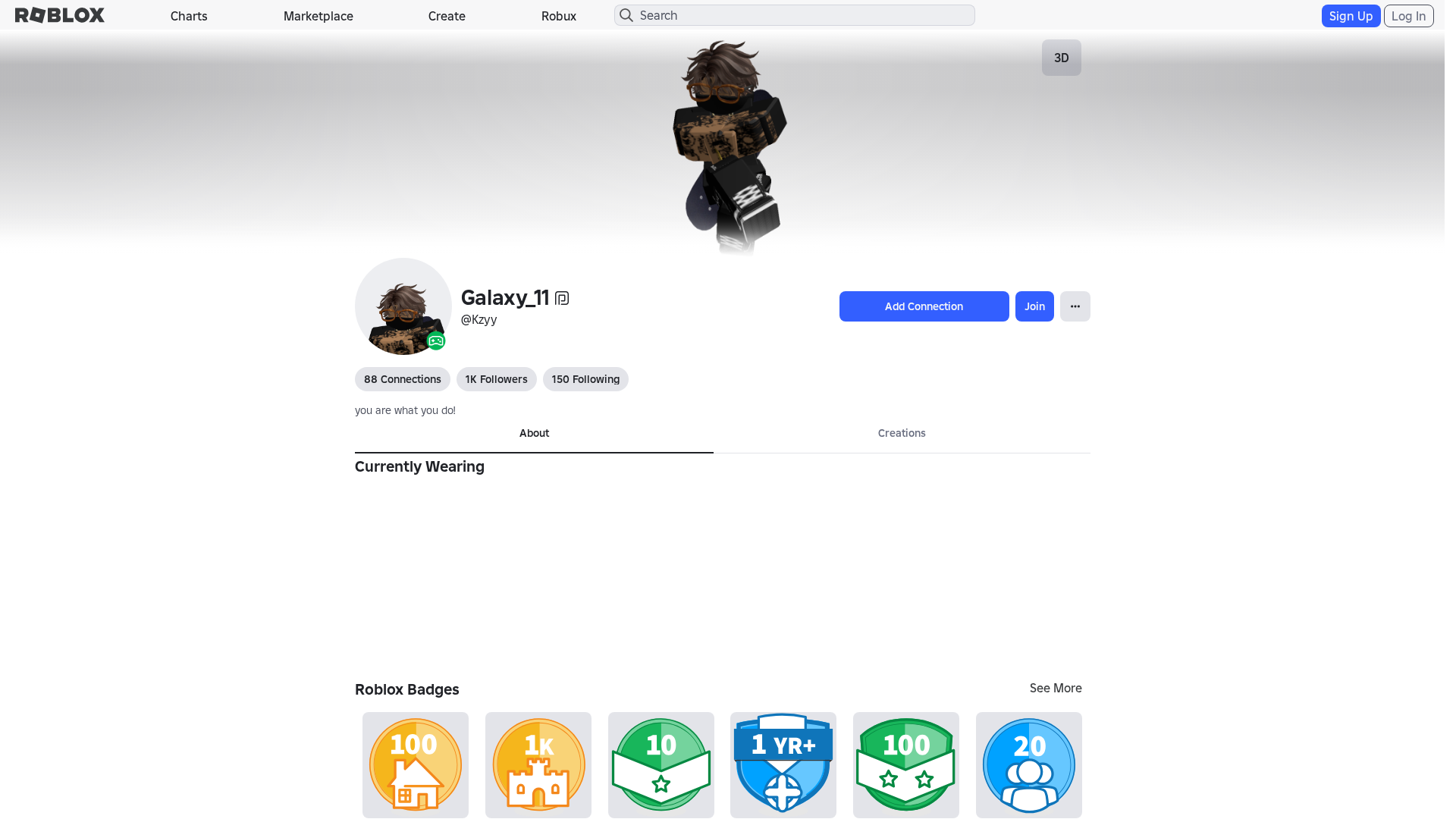 Screenshot of roblx.me