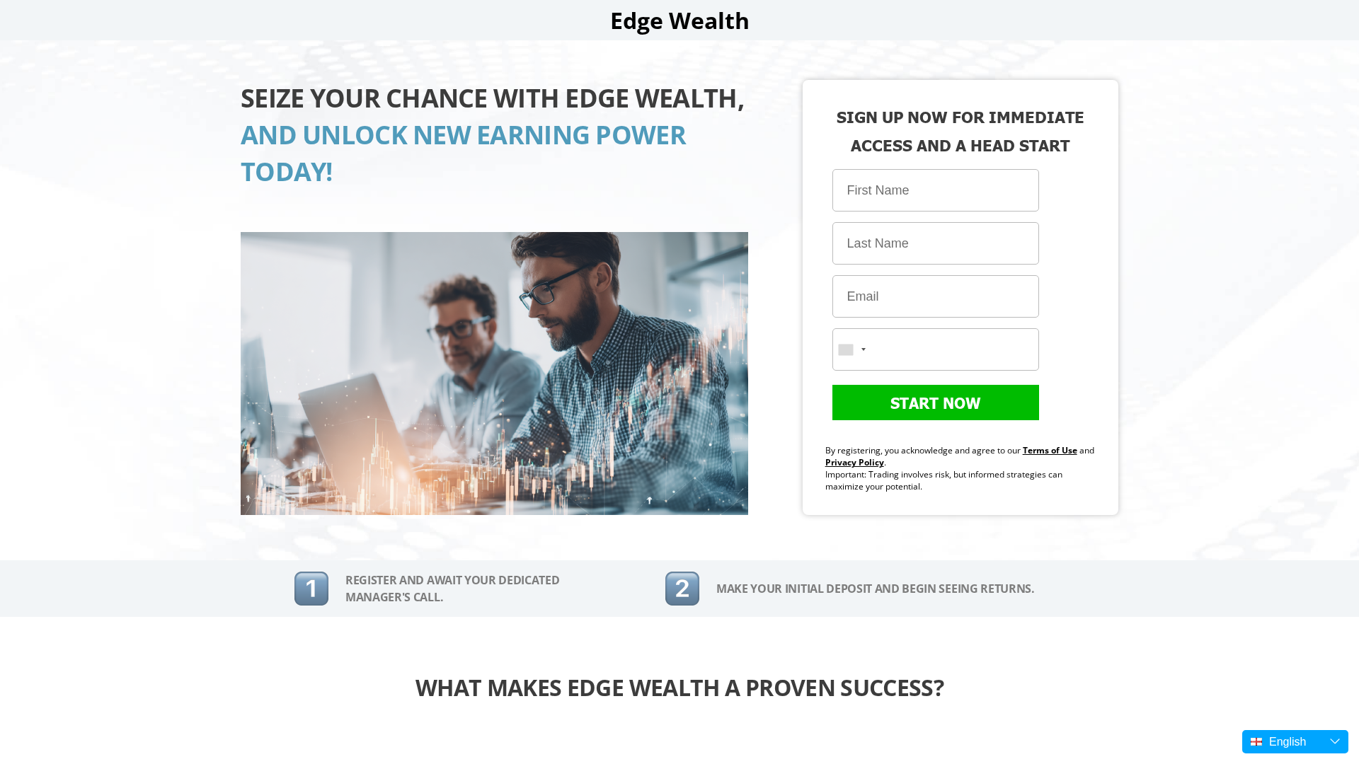Screenshot of edgewealth.cc