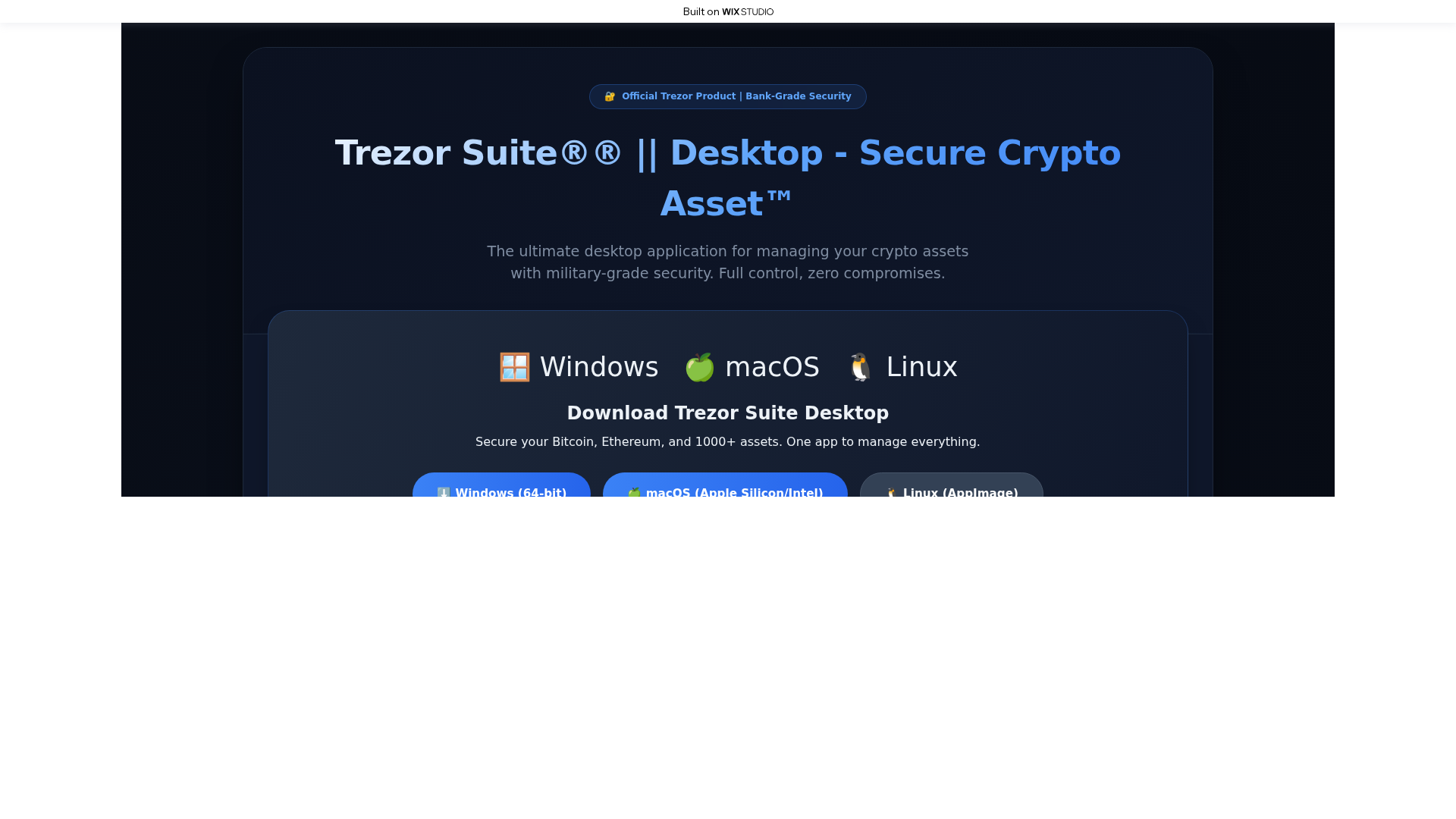 Screenshot of apps-trzreu.wixstudio.com
