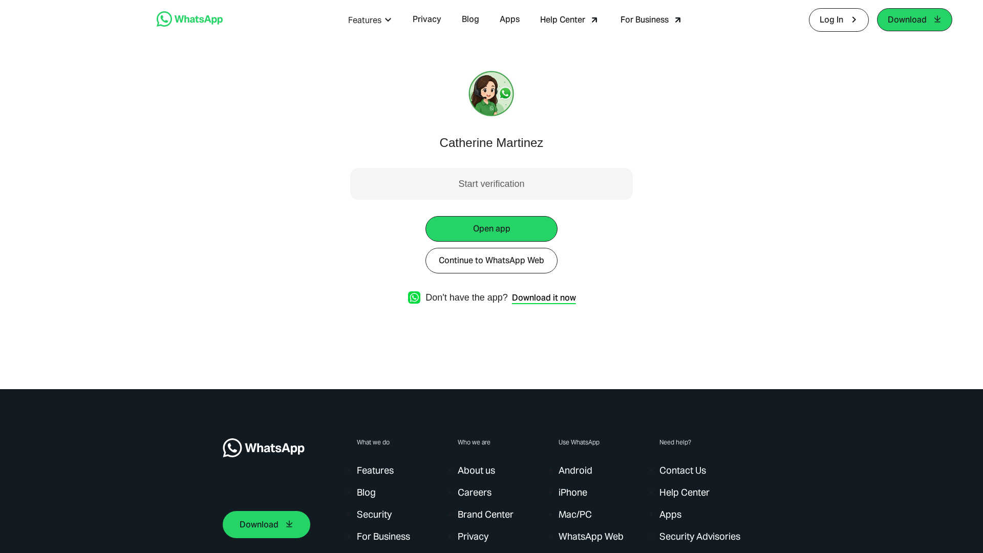 Screenshot of wahzapp.co