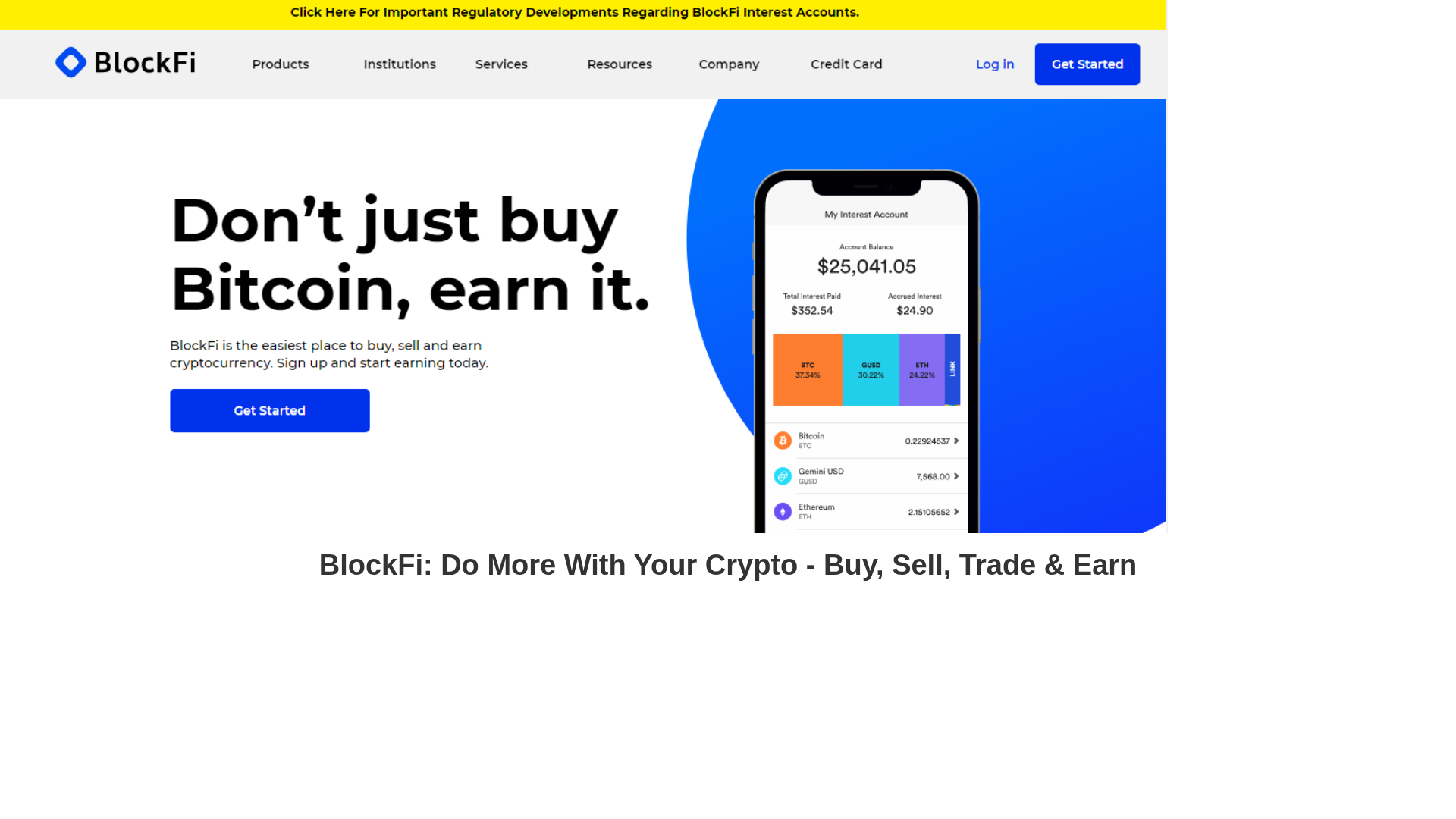 Screenshot of blockfiielogin.webflow.io