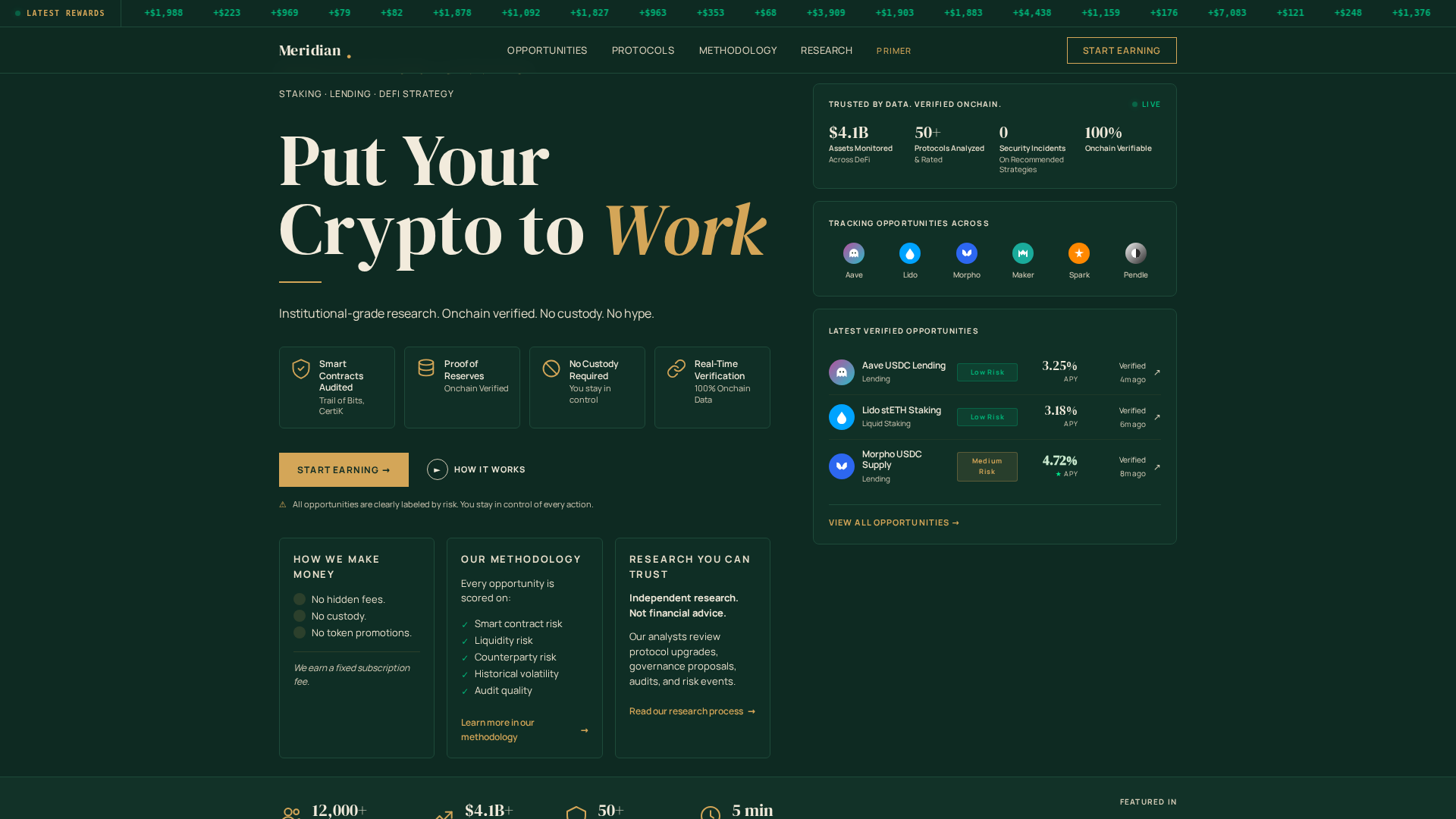 Screenshot of meridianyield.top