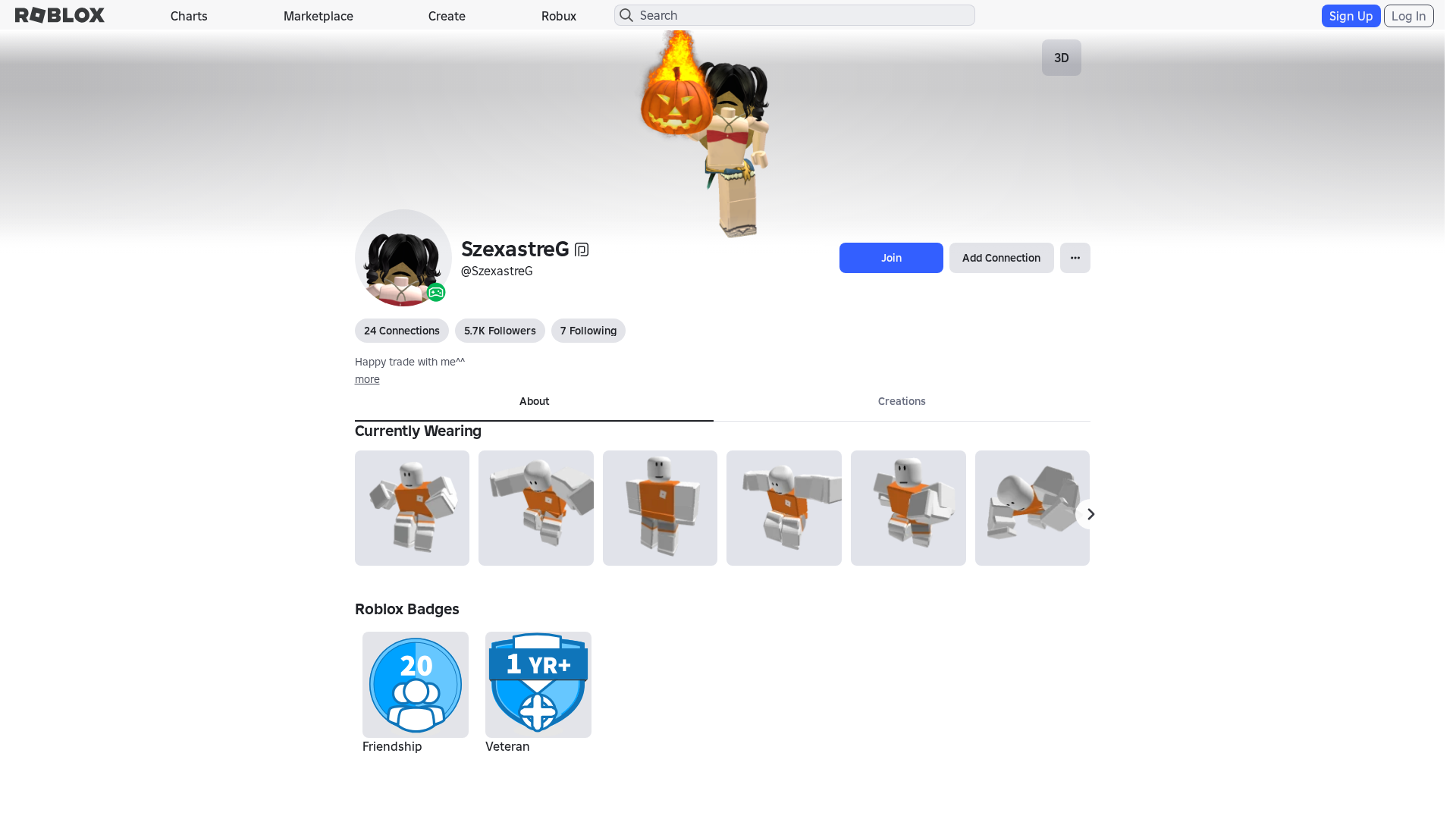 Screenshot of www.roblox.et