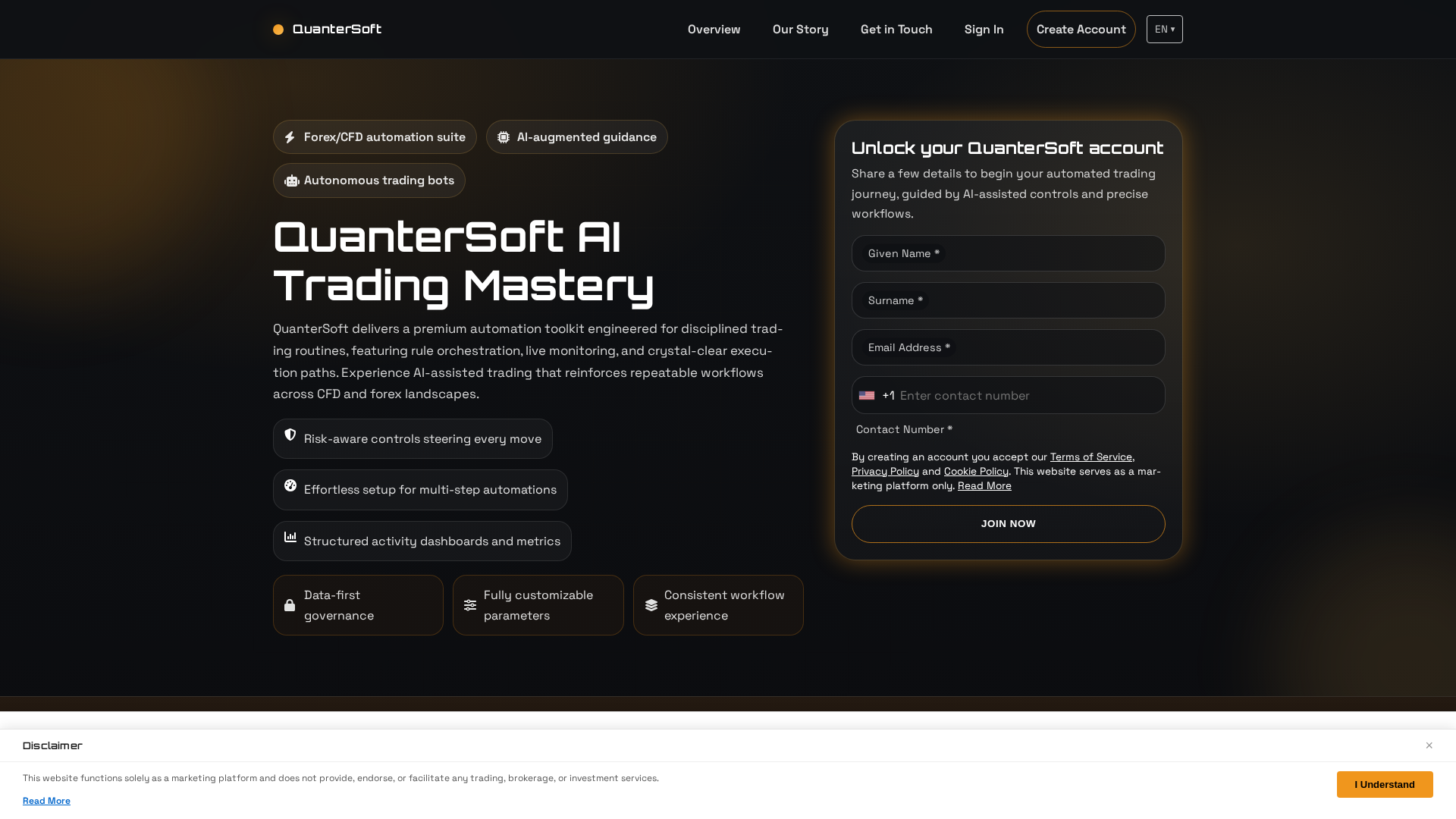 Screenshot of quantersoft.shop