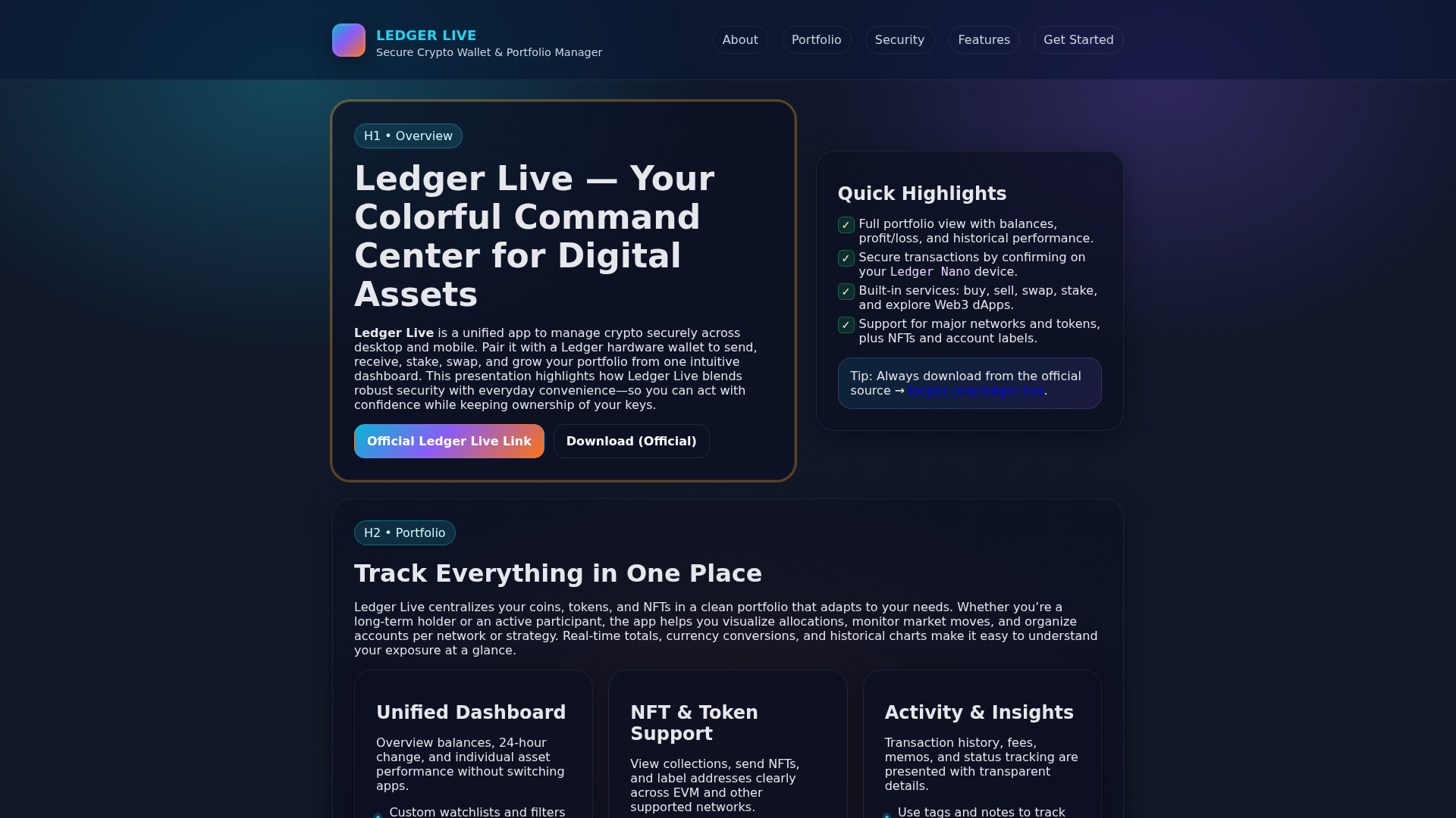 Screenshot of en-livesledgr.pages.dev