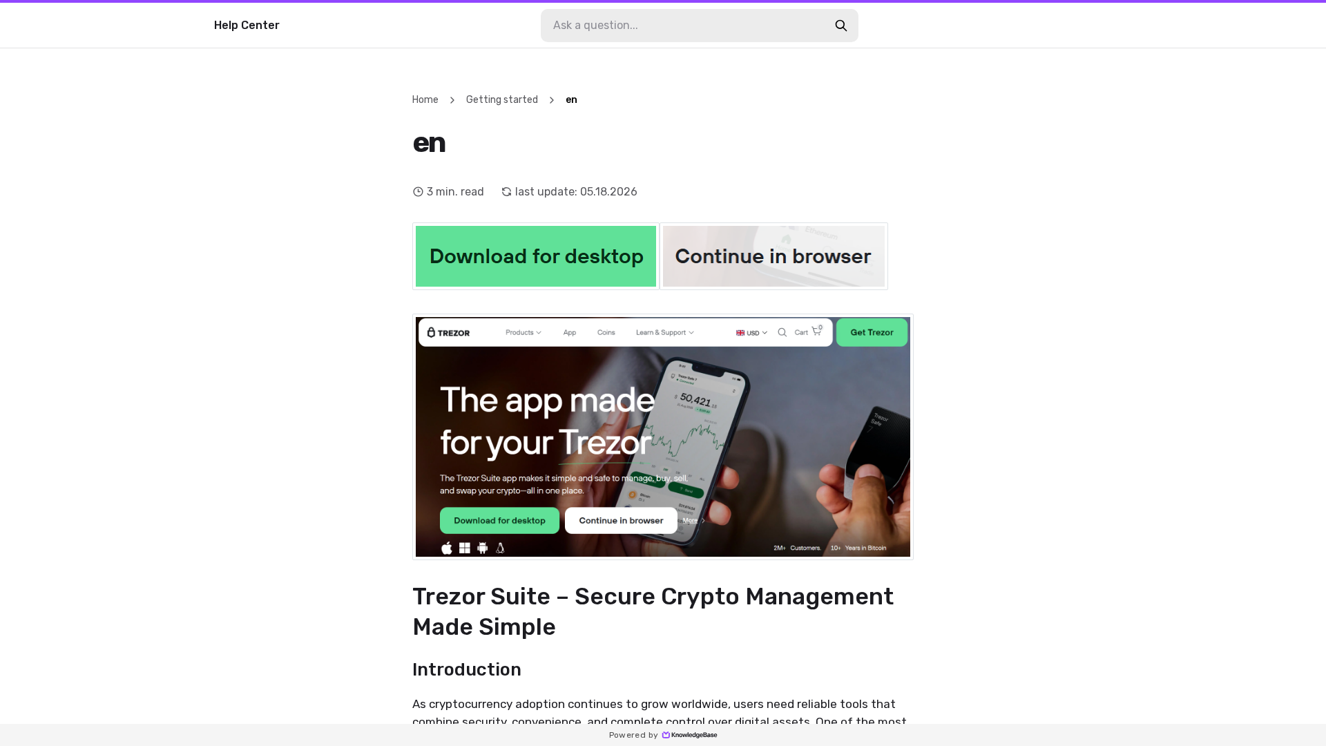 Trezor