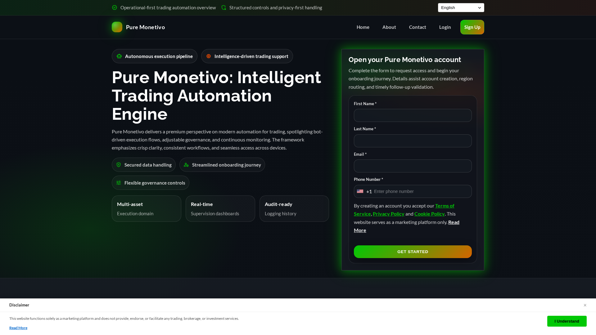 Screenshot of puremonetivo.pro